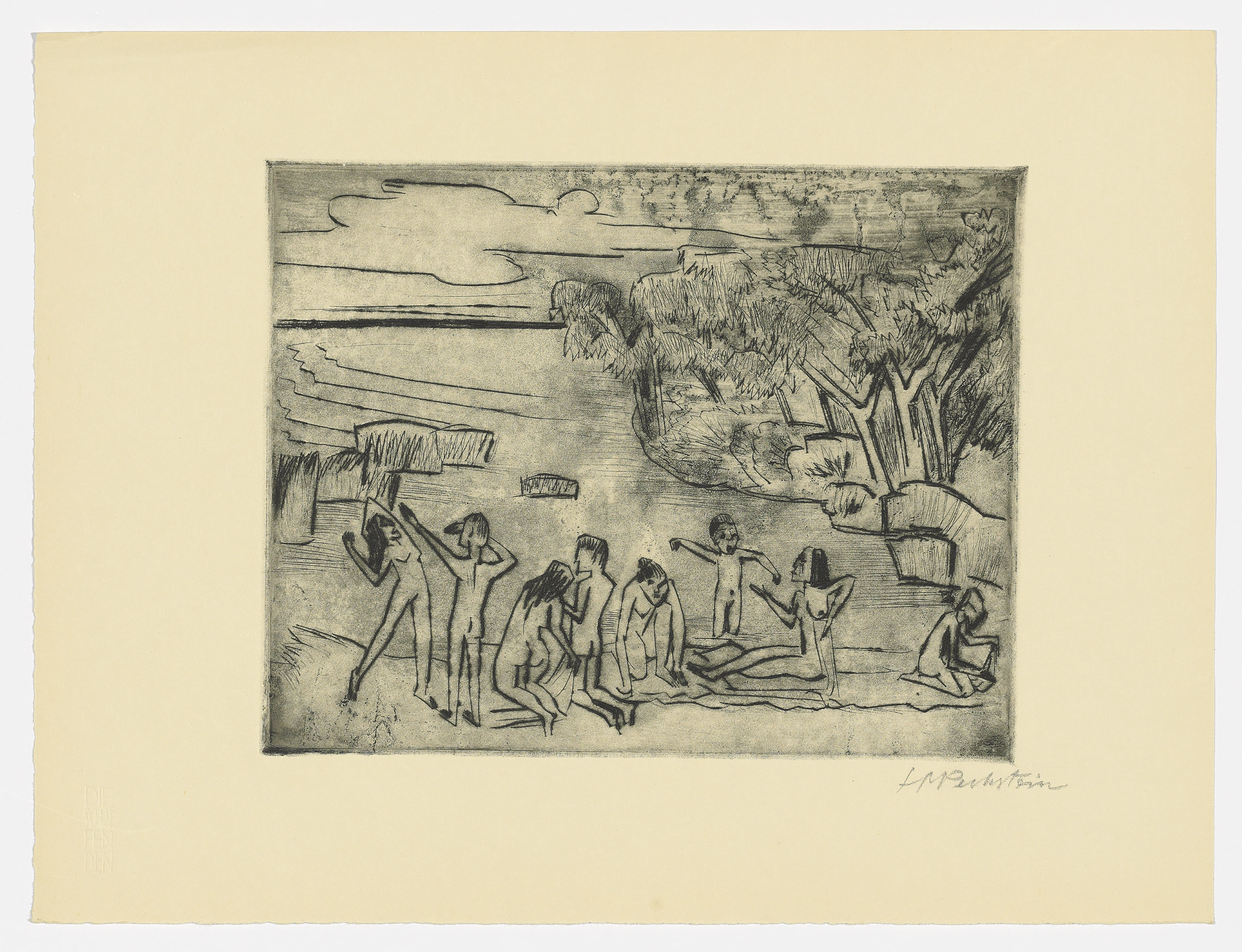 Max Pechstein — Нах дем Бад и я счастлив, изображение 2