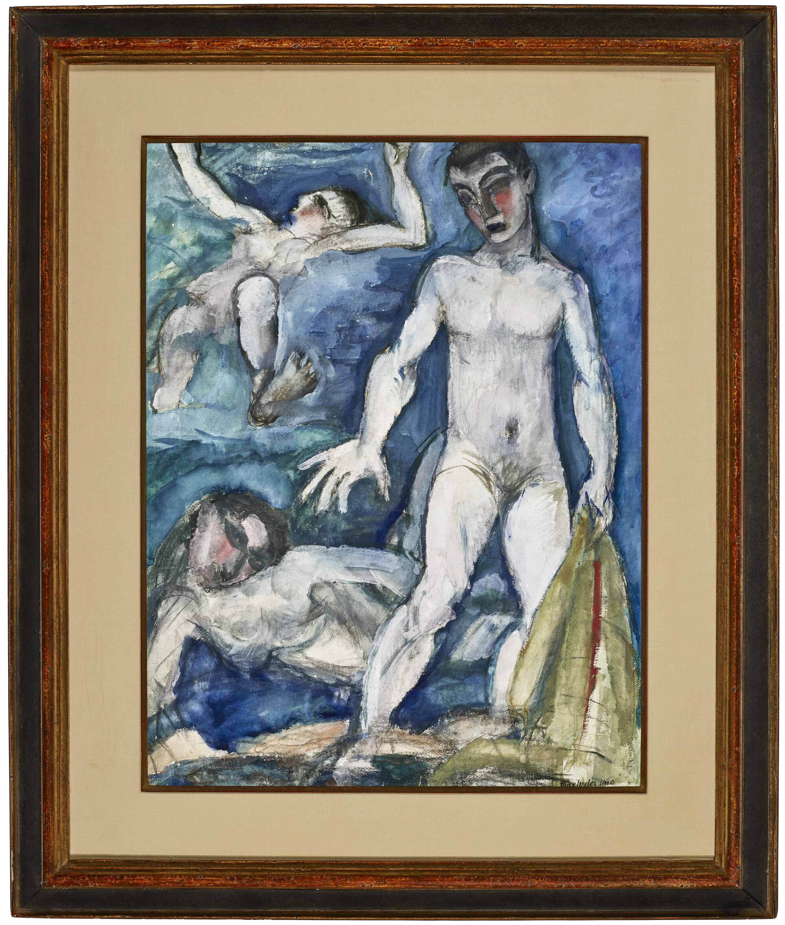 Max Weber — Три фигуры, изображение 2