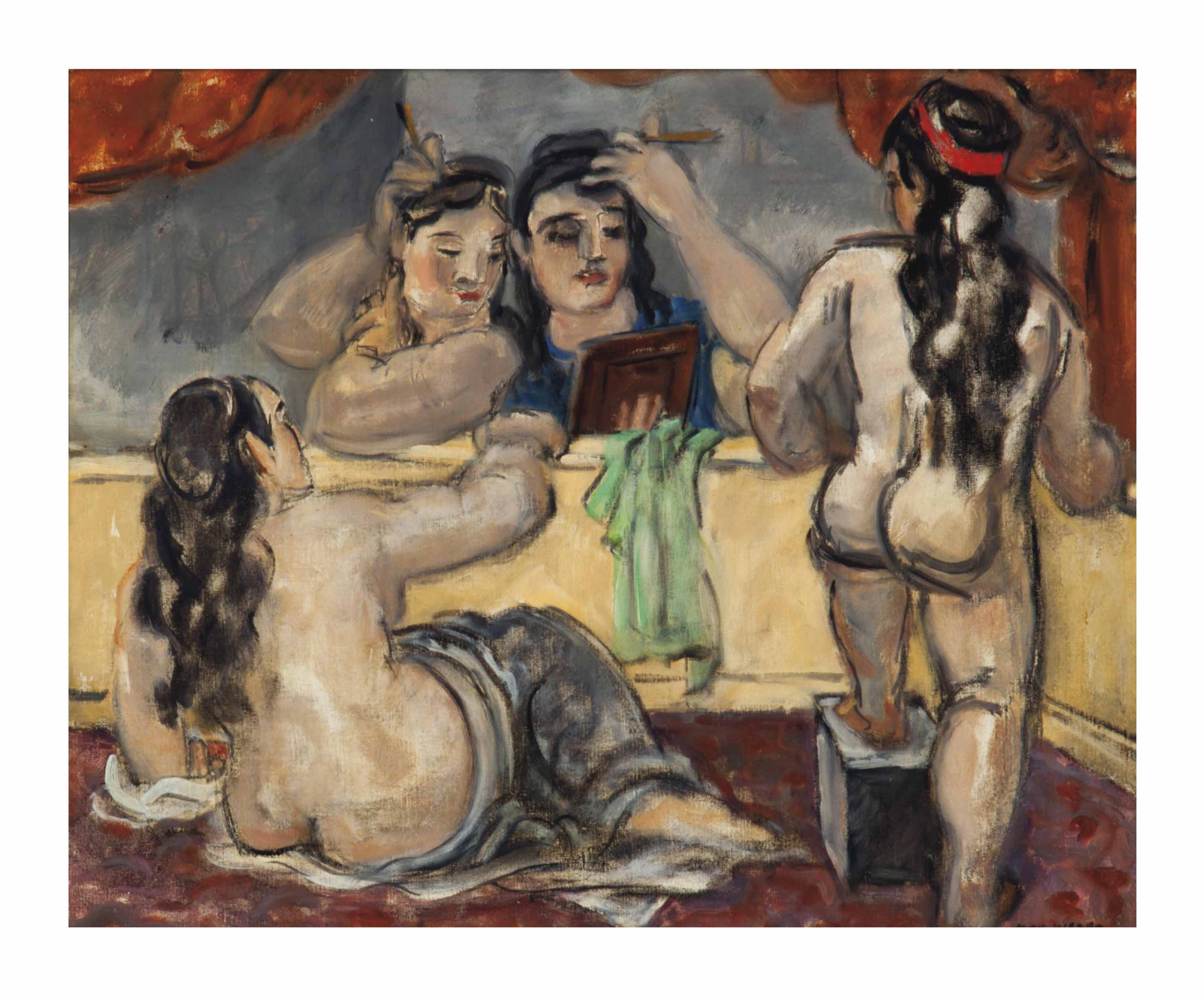 Max Weber — Женщины в туалете