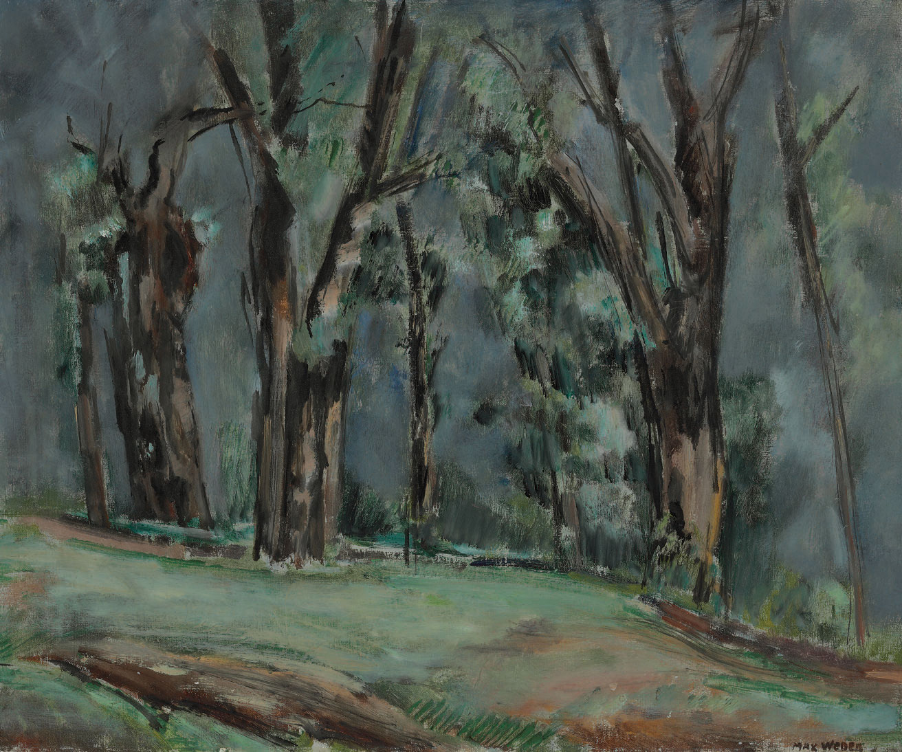 Max Weber — лес