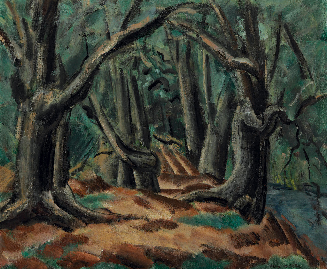 Max Weber — лес