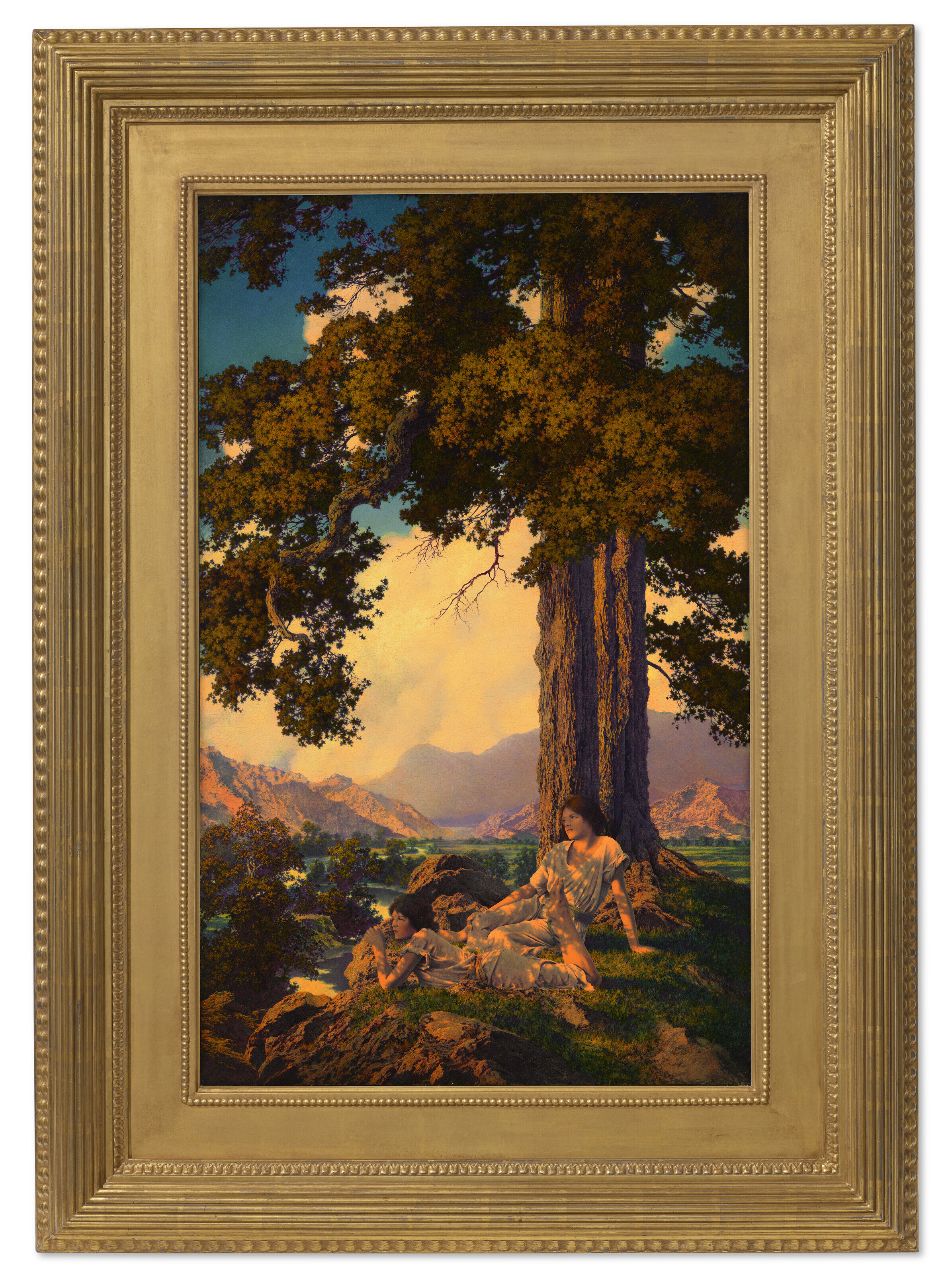 Maxfield Parrish — Вершина холма, изображение 2