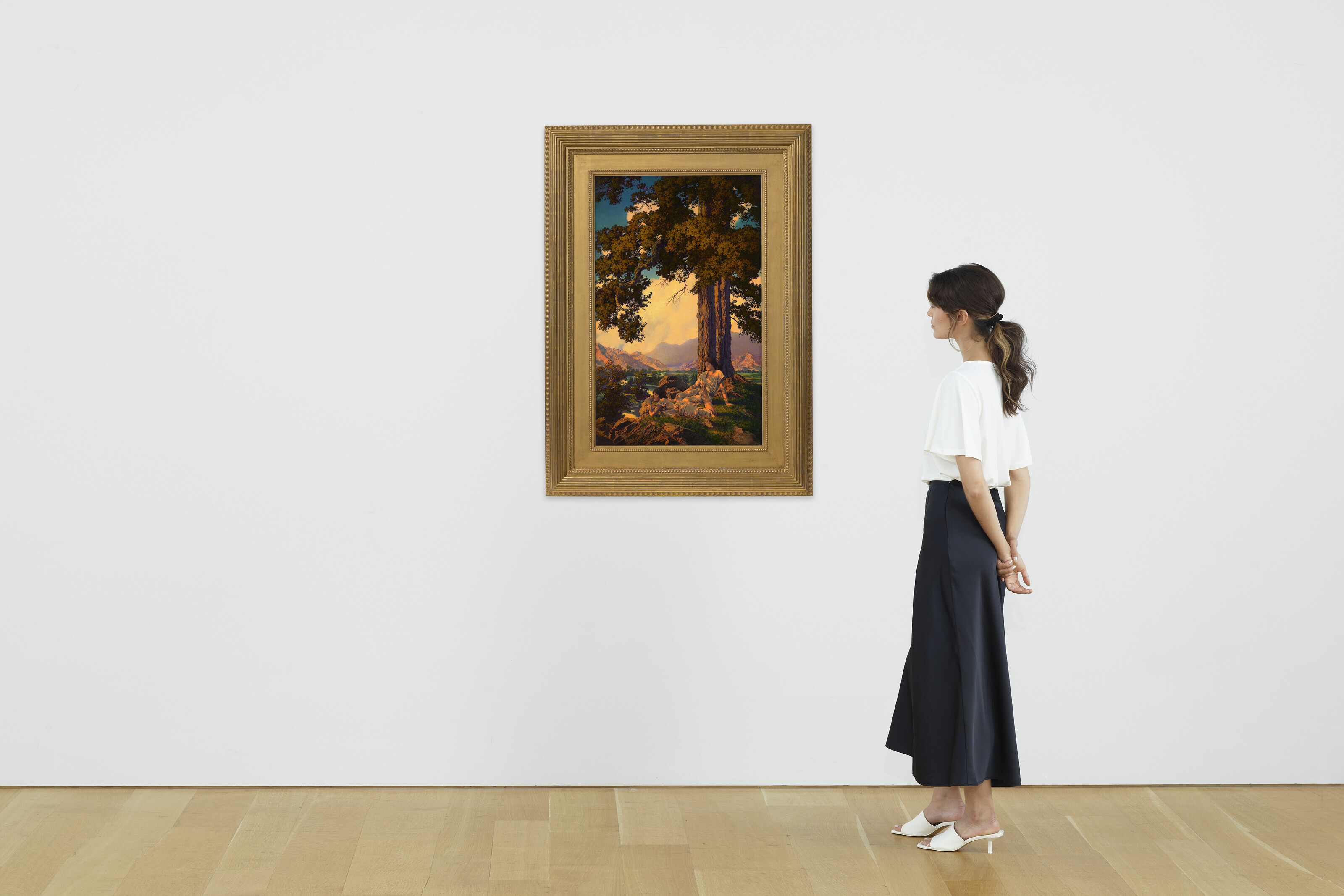 Maxfield Parrish — Вершина холма, изображение 4