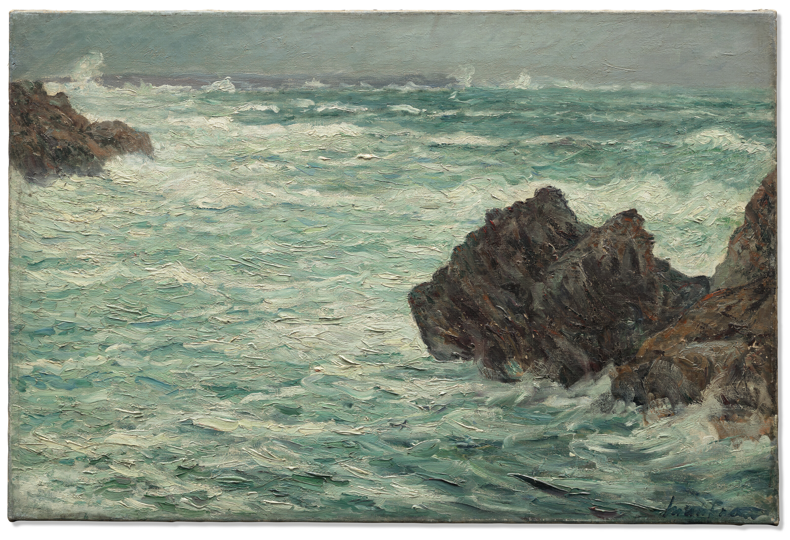 Maxime Maufra — Большая сумма пожертвований, Бель-Иль-ан-Мер, изображение 2