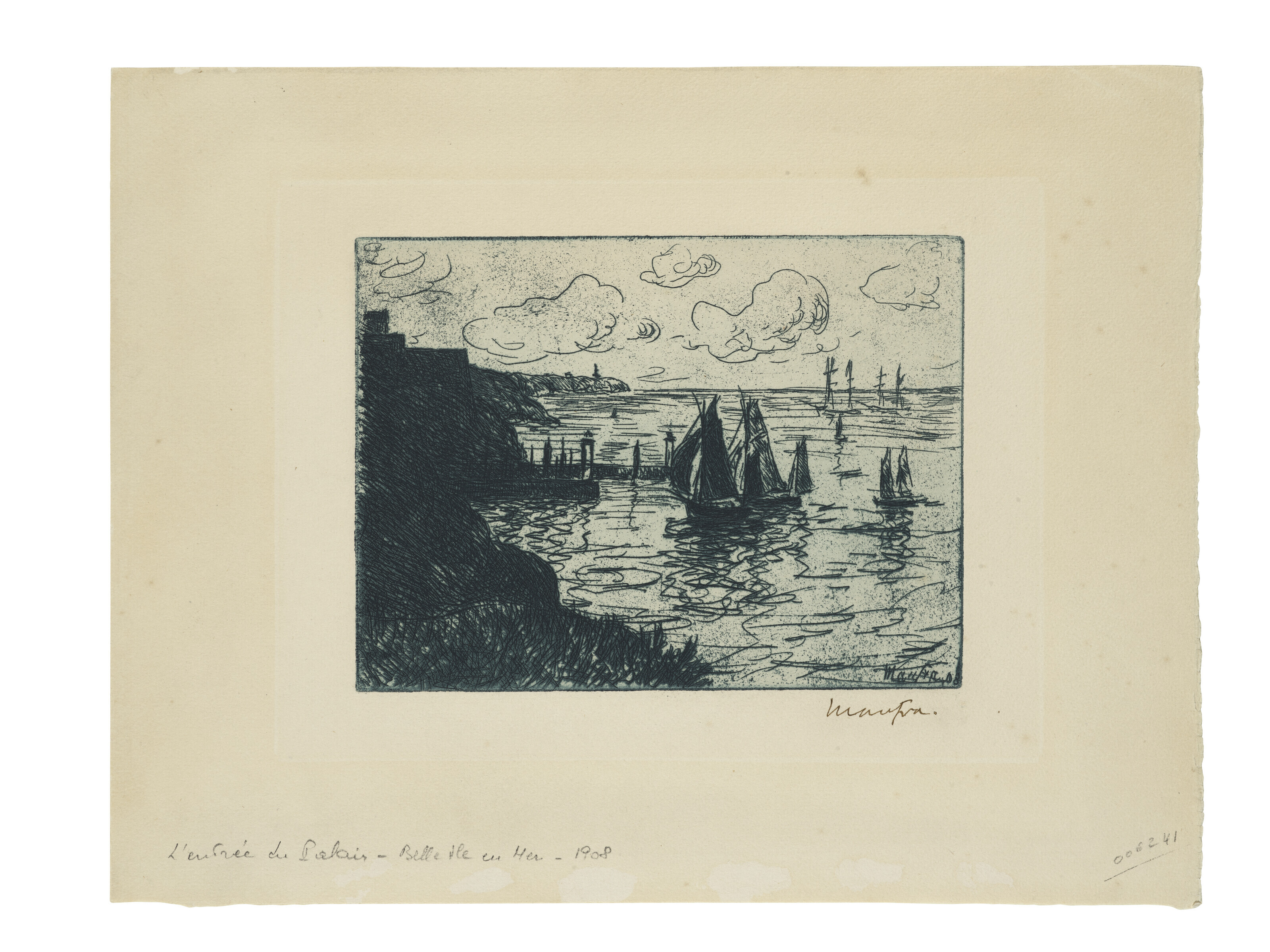 Maxime Maufra — Вход во дворец - Бель-Иль-ан-Мер