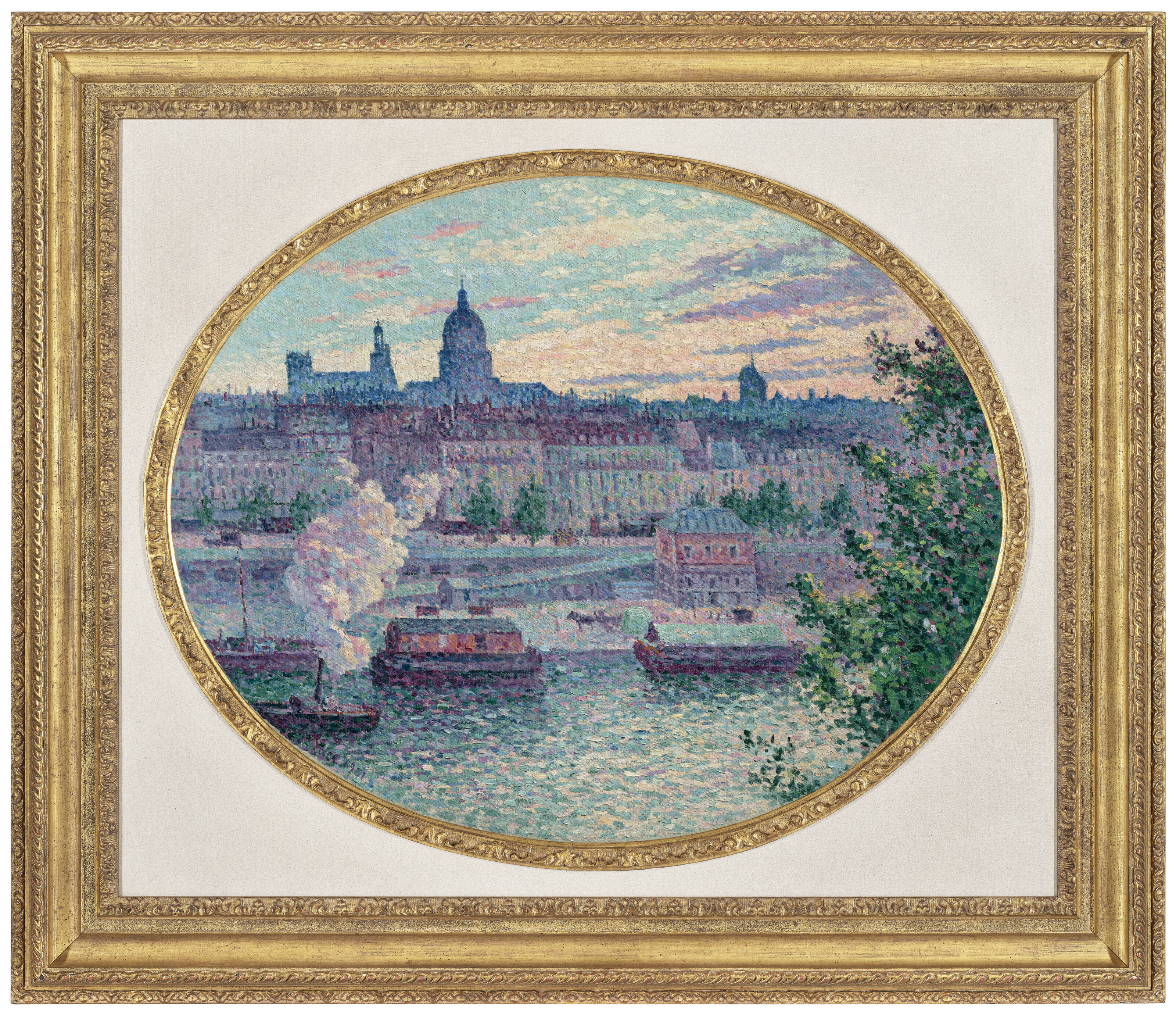 Maximilien Luce — Набережная Монтебелло и долина Святой Женевьевы, изображение 2