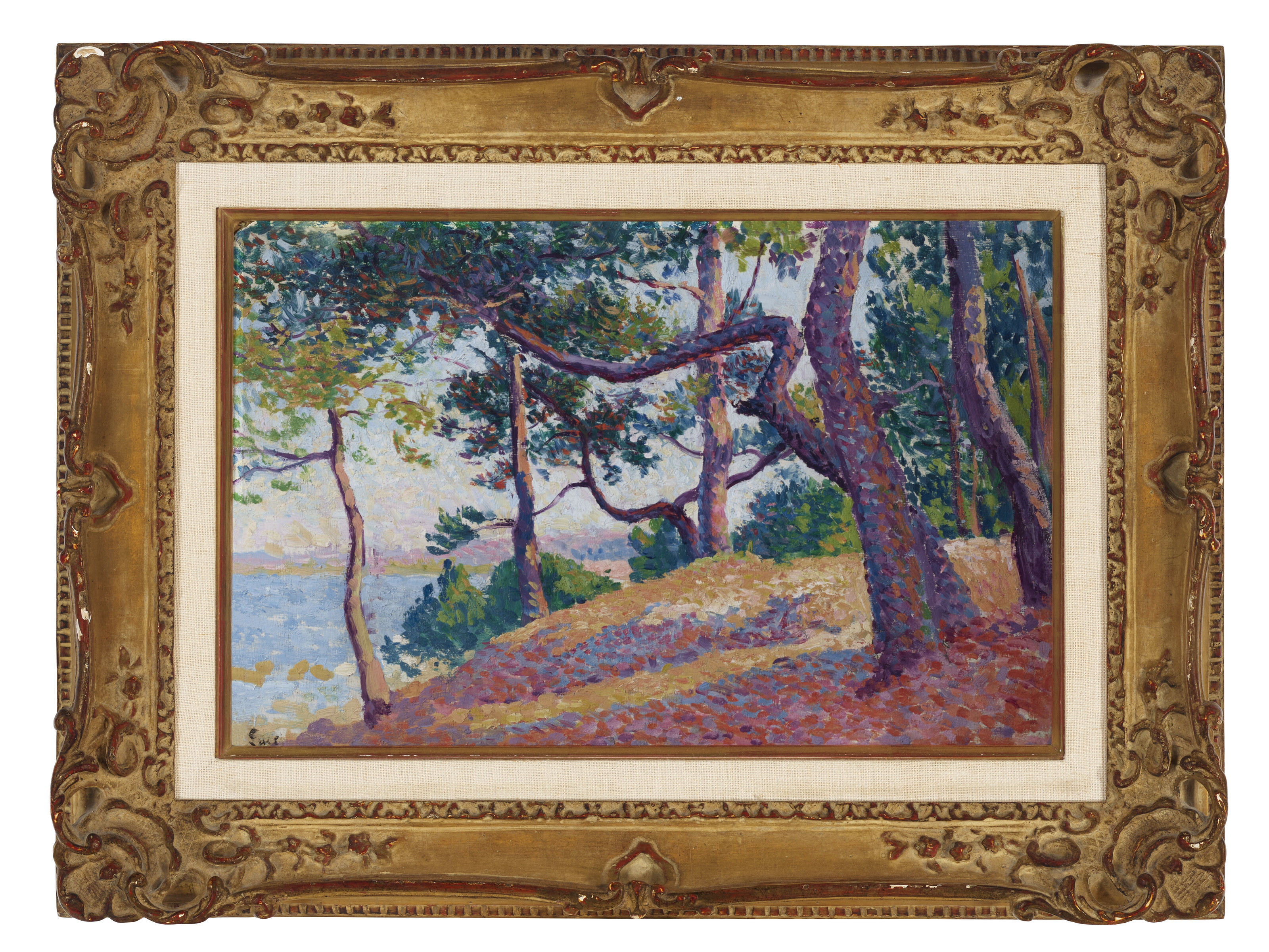 Maximilien Luce — Оплата в Сен-Тропе, изображение 3