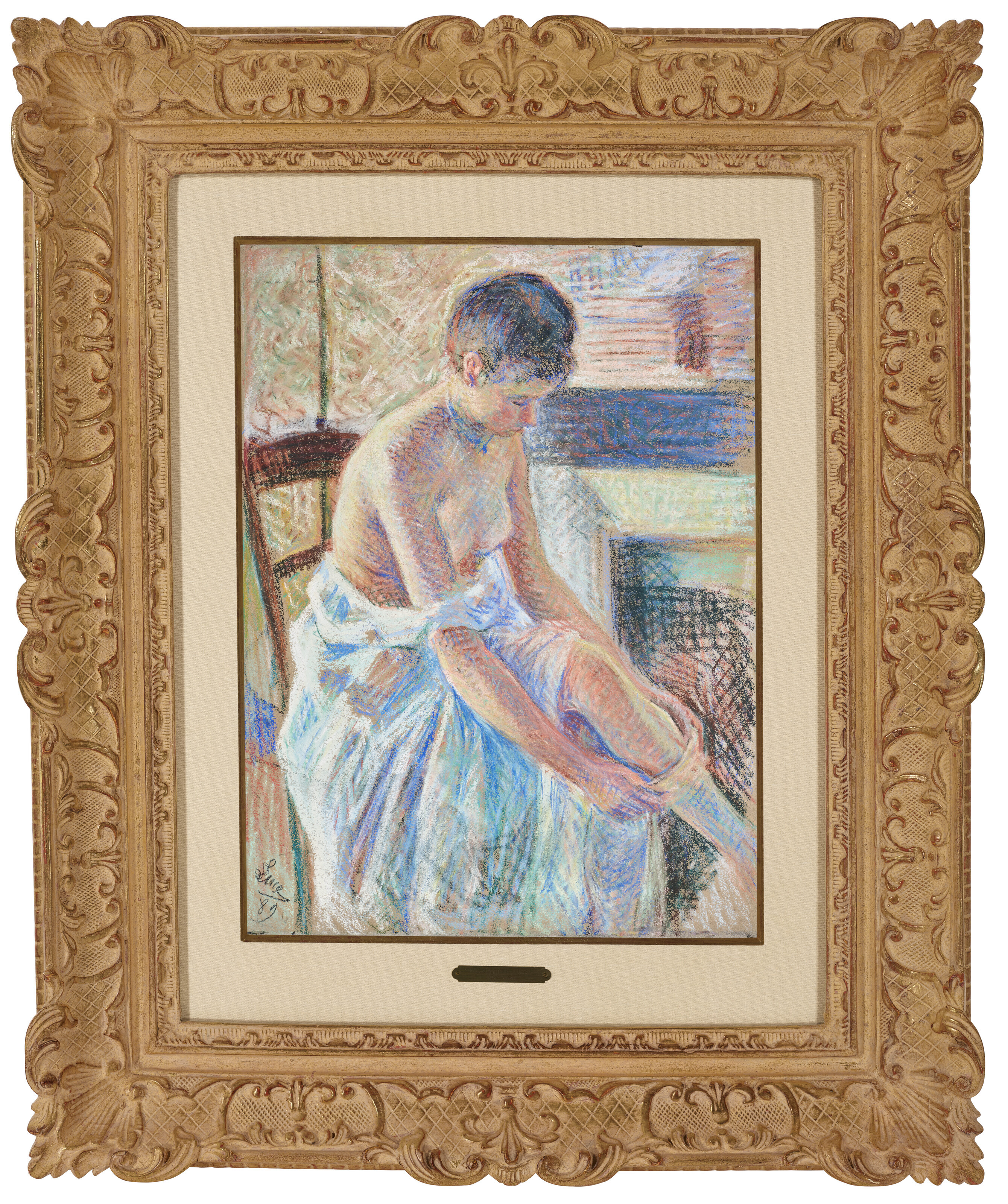 Maximilien Luce — Женщина, подходящая для этого., изображение 2