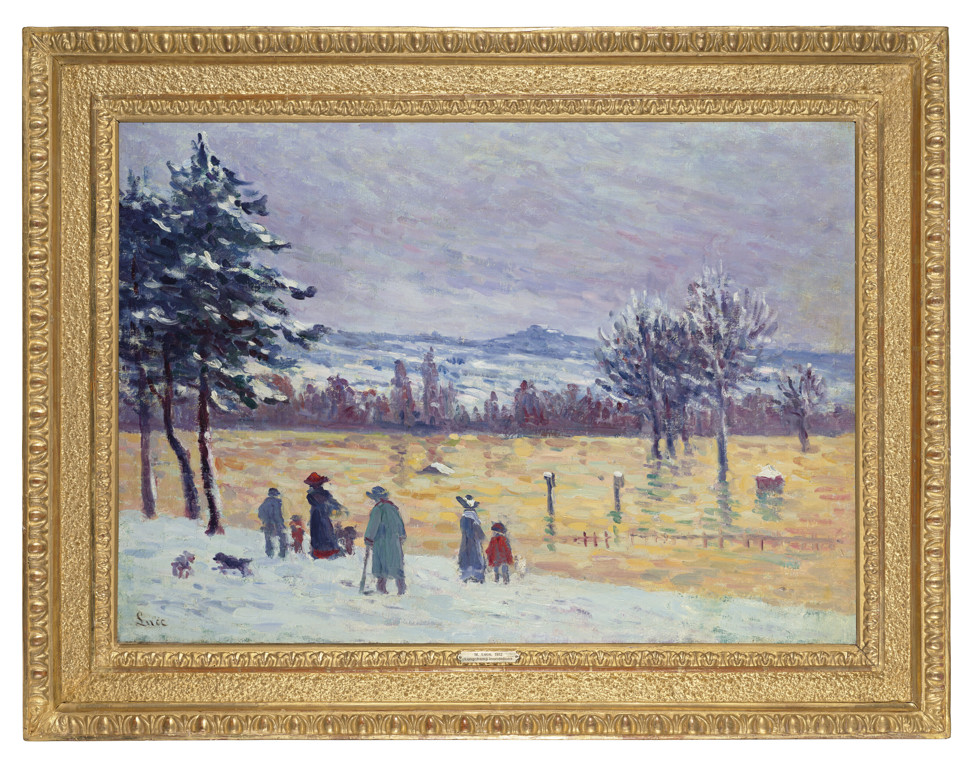 Maximilien Luce — Знакомство с Лонгчампом, изображение 2