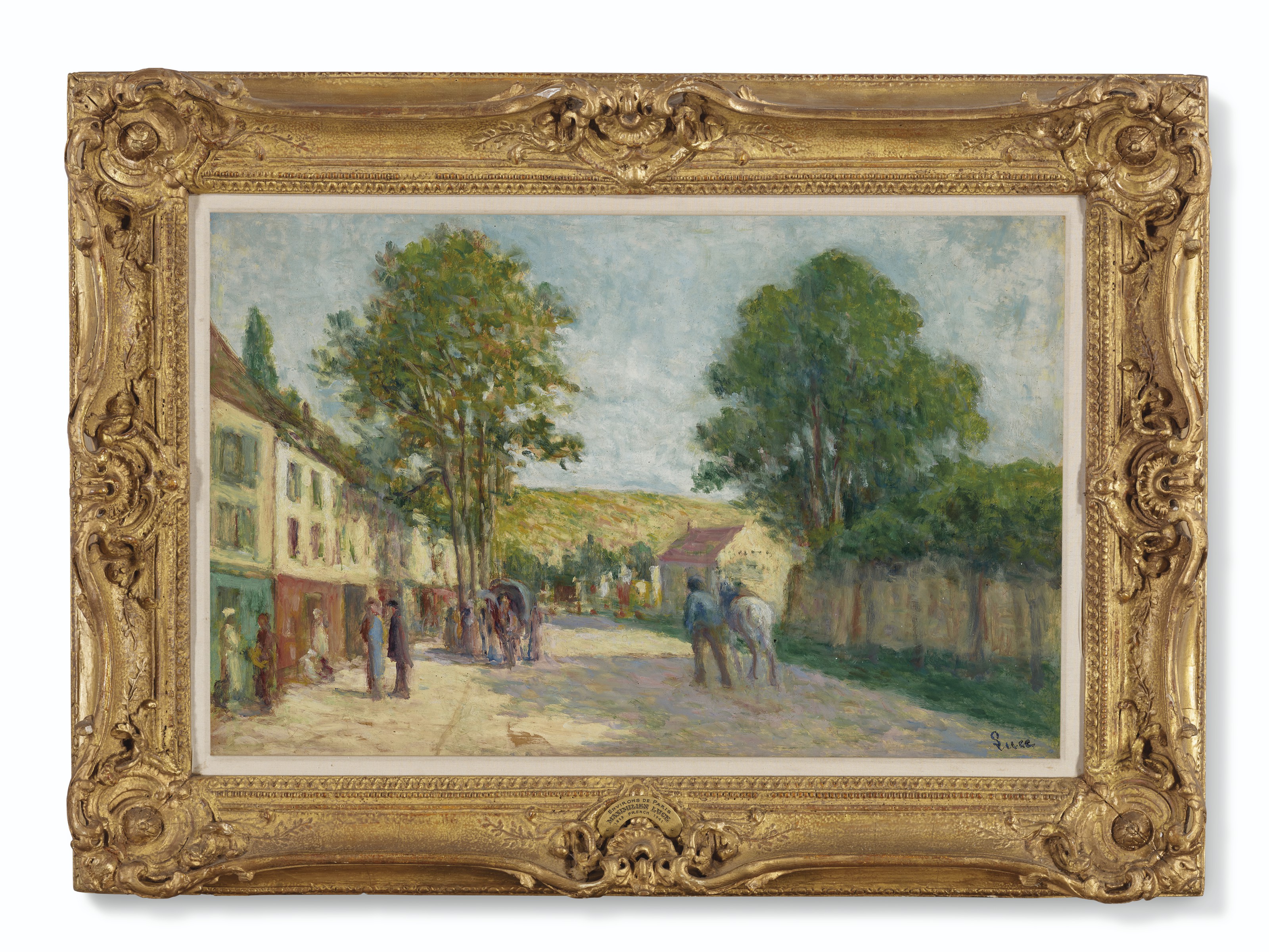 Maximilien Luce — Окрестности Парижа, изображение 2