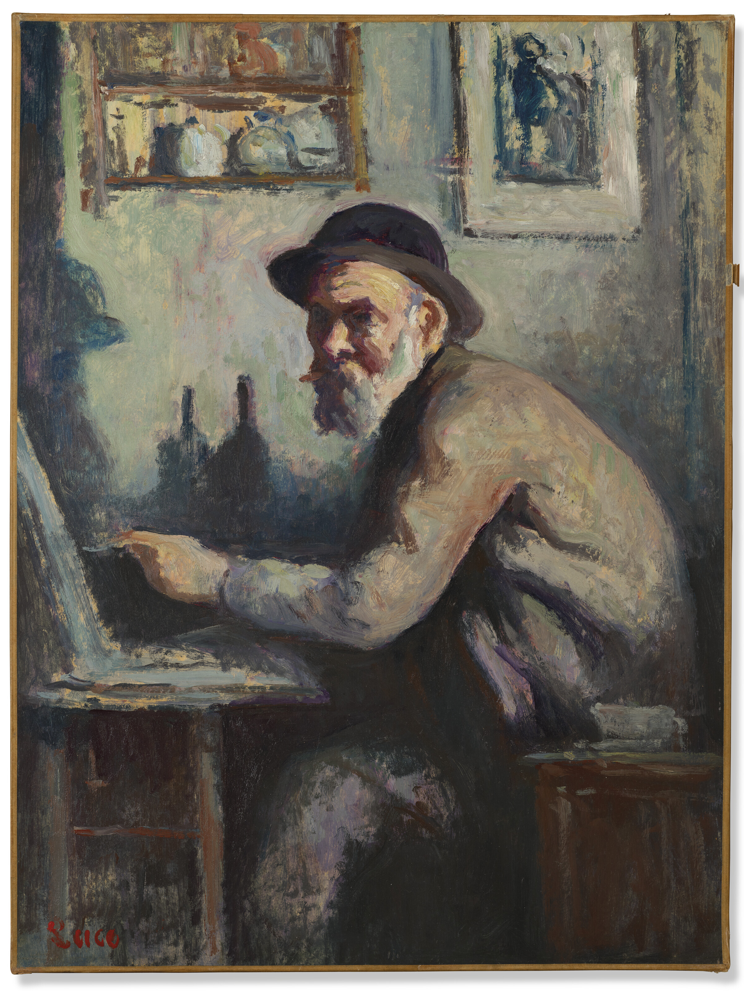 Maximilien Luce — Автопортрет кавалера, изображение 3