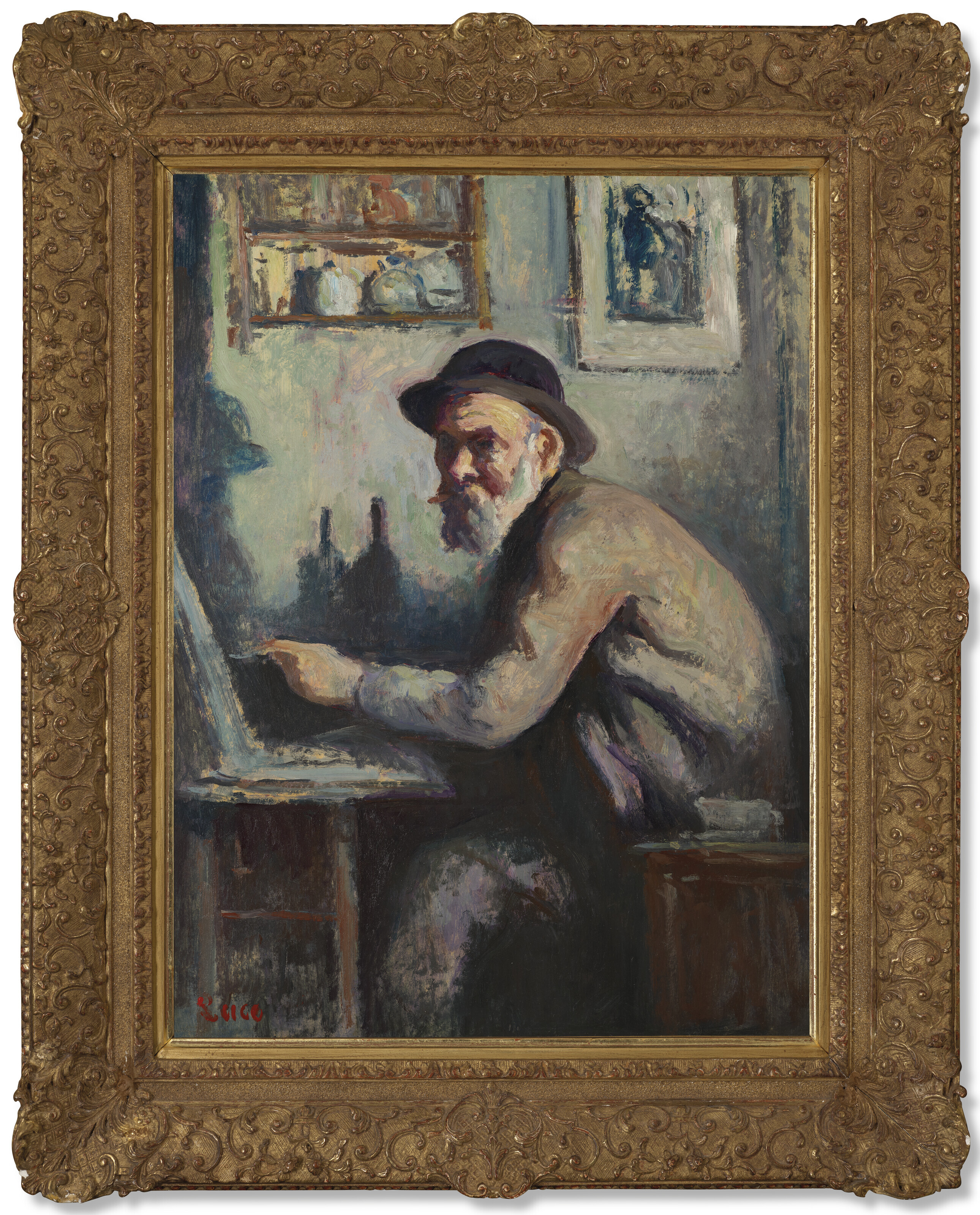 Maximilien Luce — Автопортрет кавалера, изображение 4