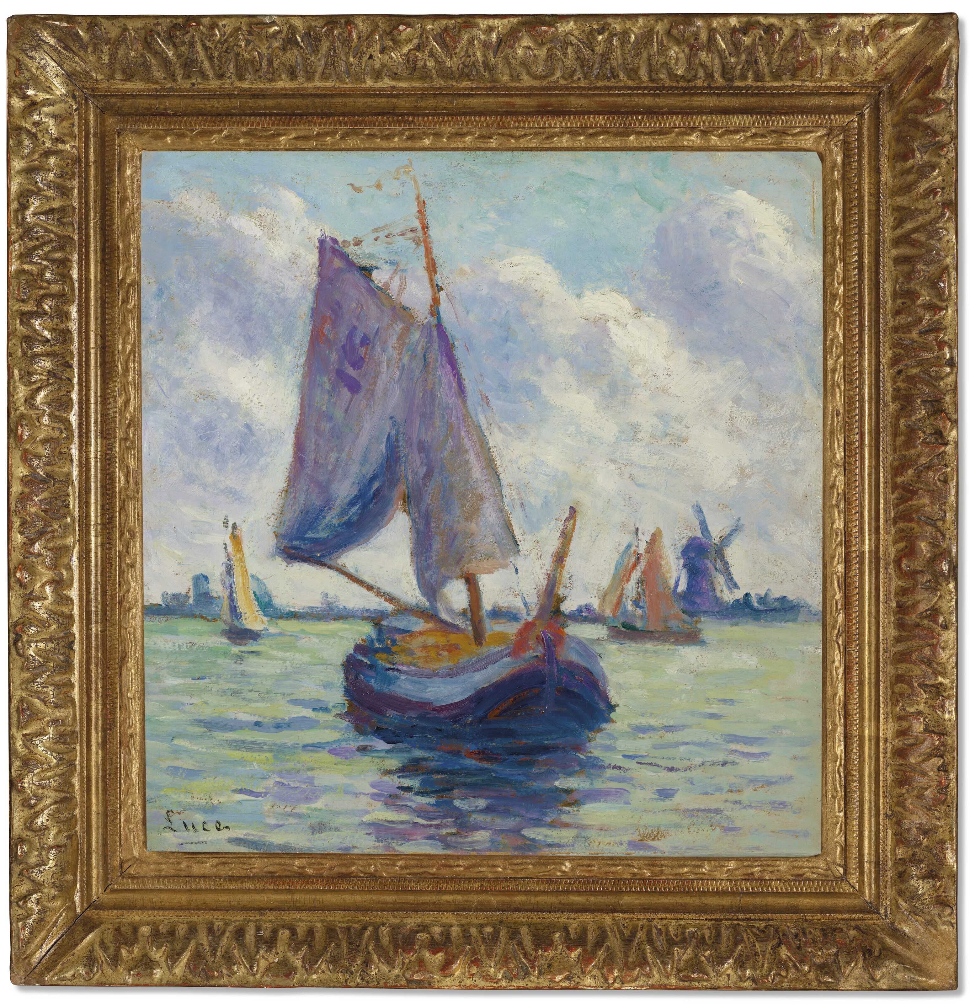 Maximilien Luce — Голландское поле битвы, изображение 4