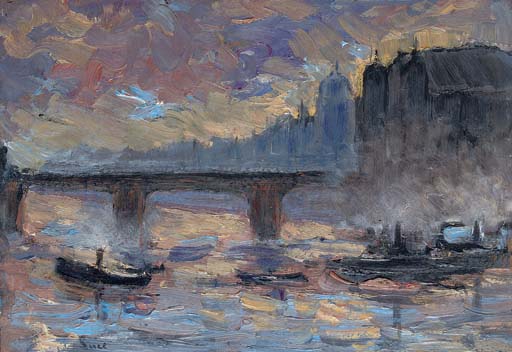 Maximilien Luce — Улица Лондонская