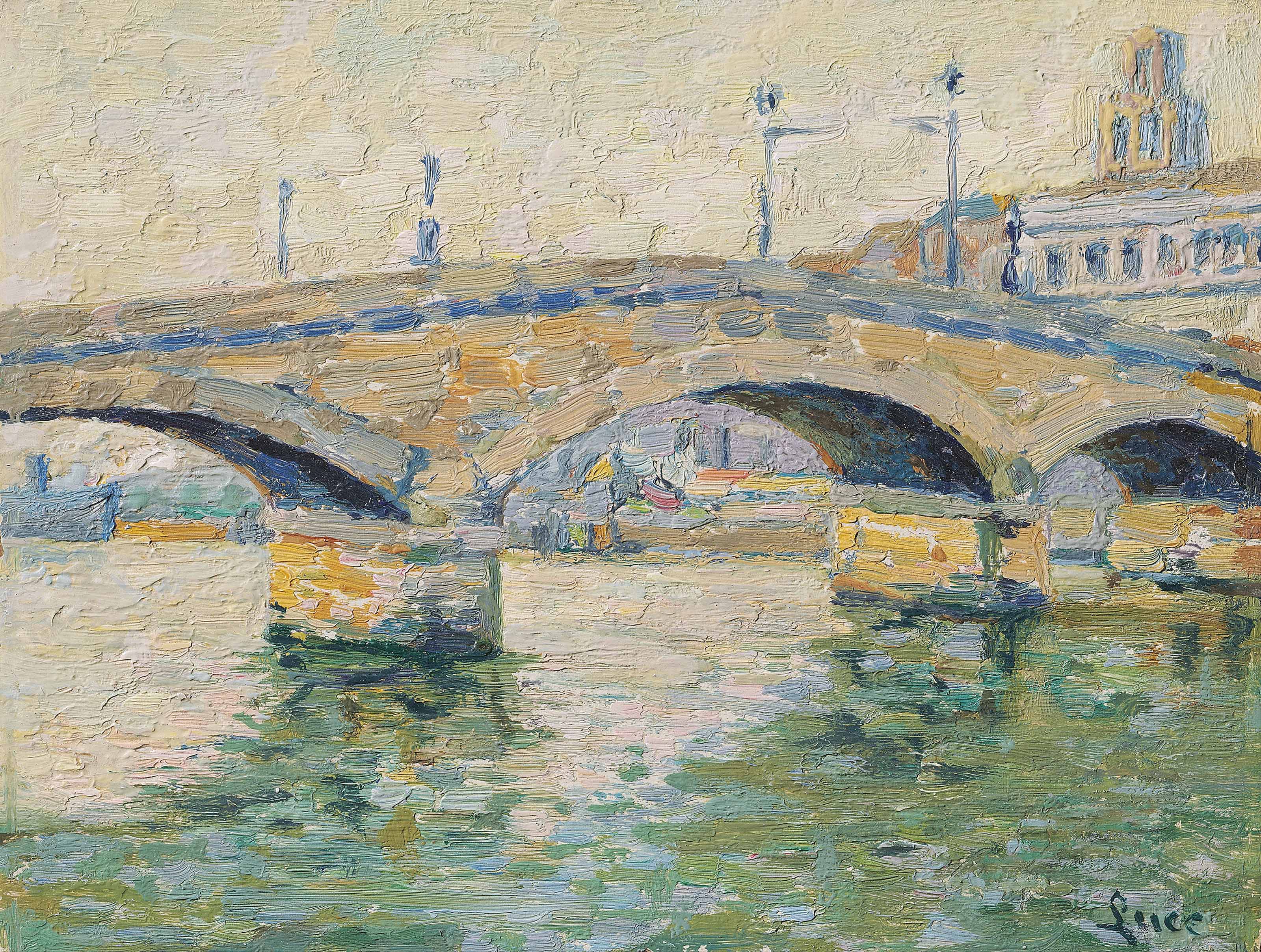 Maximilien Luce — Руан, ле-Пон-де-Пьер