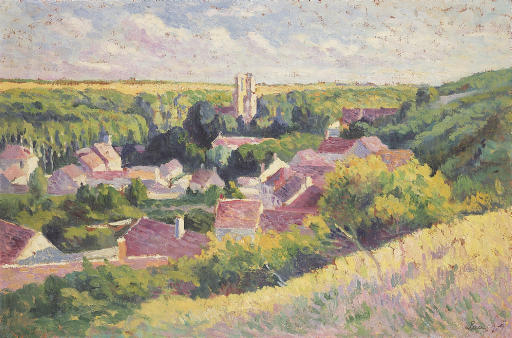 Maximilien Luce — Мулине, ле-Виллидж