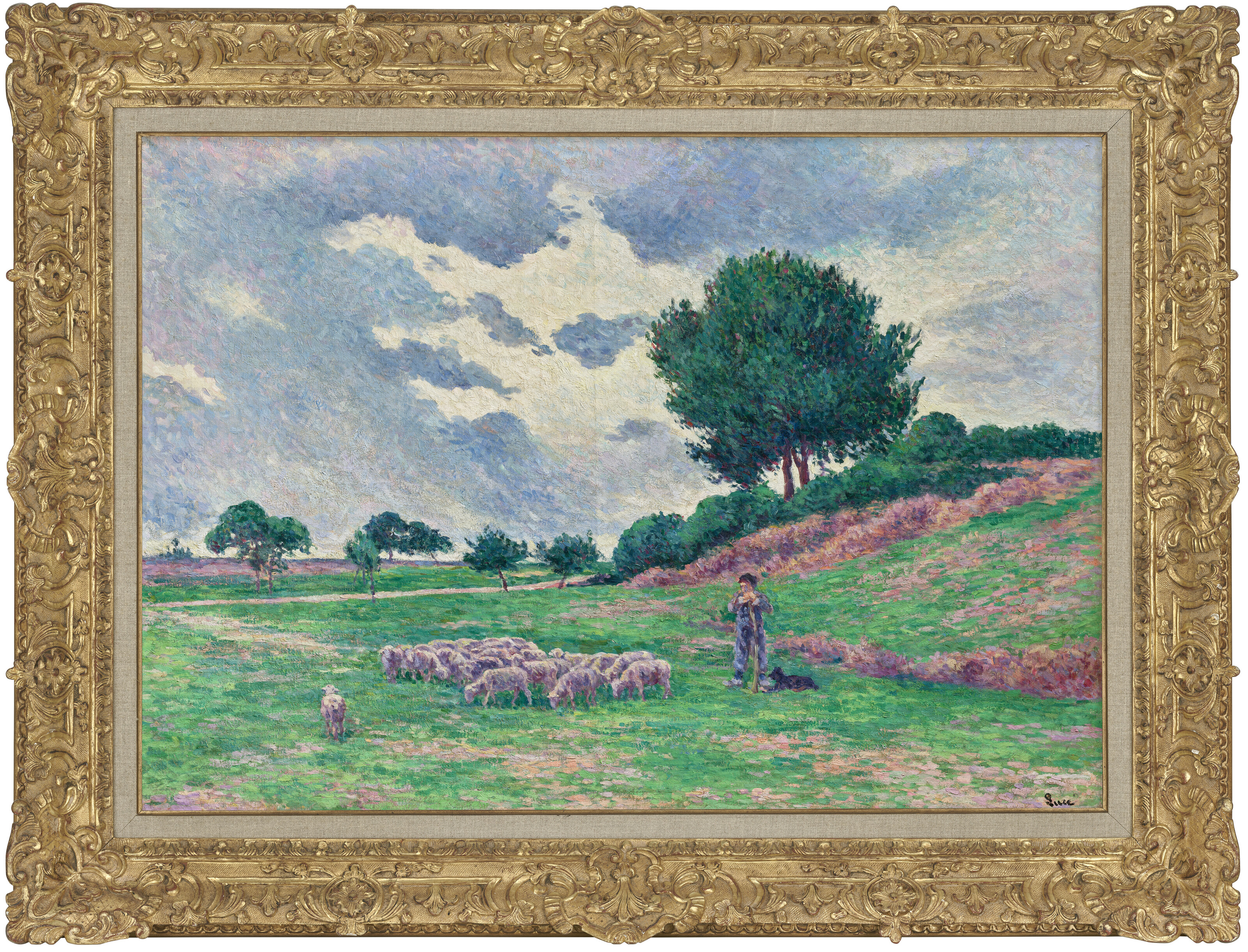 Maximilien Luce — Меревиль, мутоновая труппа, изображение 2