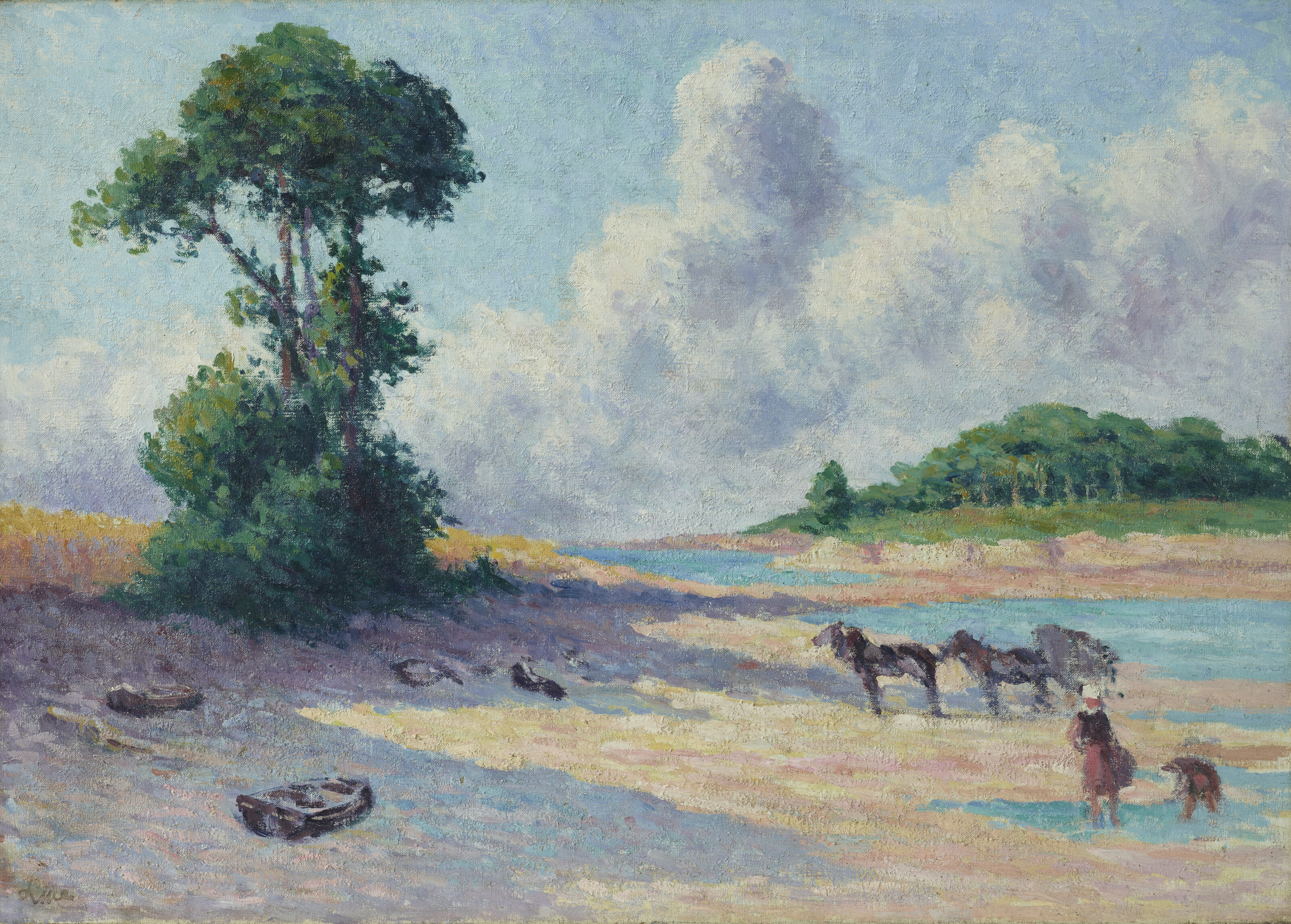 Maximilien Luce — Кермустер, Амбушюр-дю-Трие