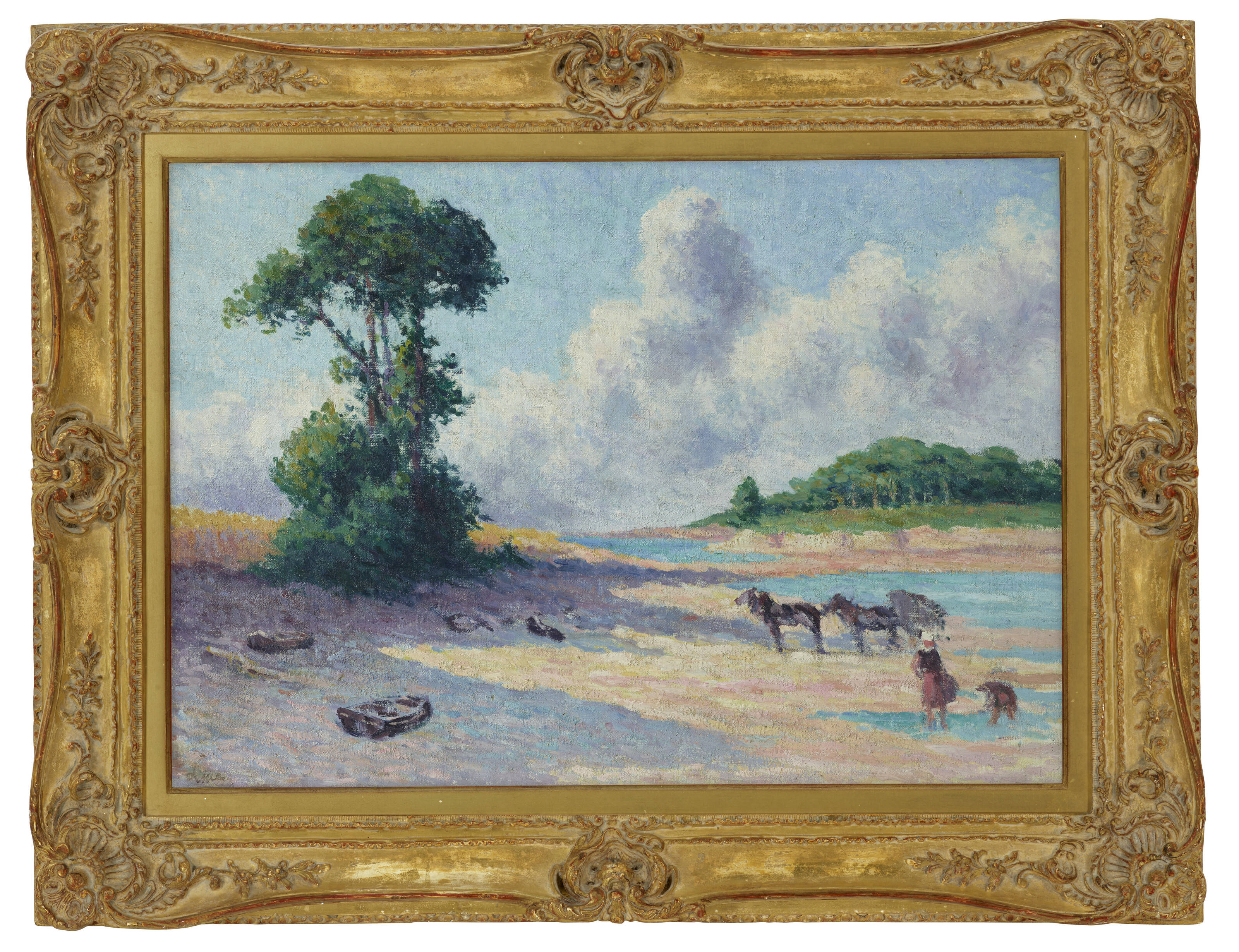 Maximilien Luce — Кермустер, Амбушюр-дю-Трие, изображение 3