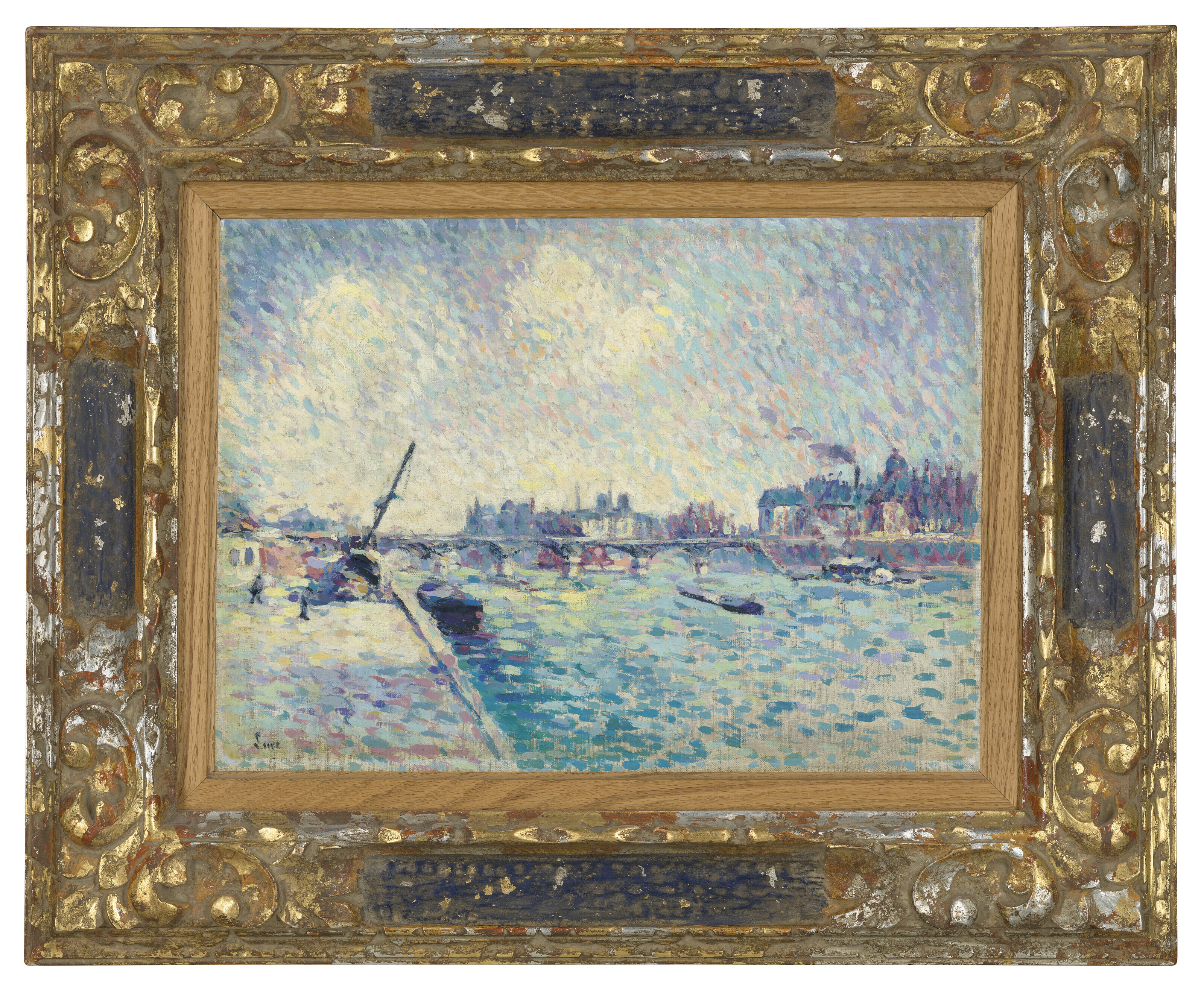 Maximilien Luce — Париж, набережная Сены, Собор Парижской Богоматери, изображение 2