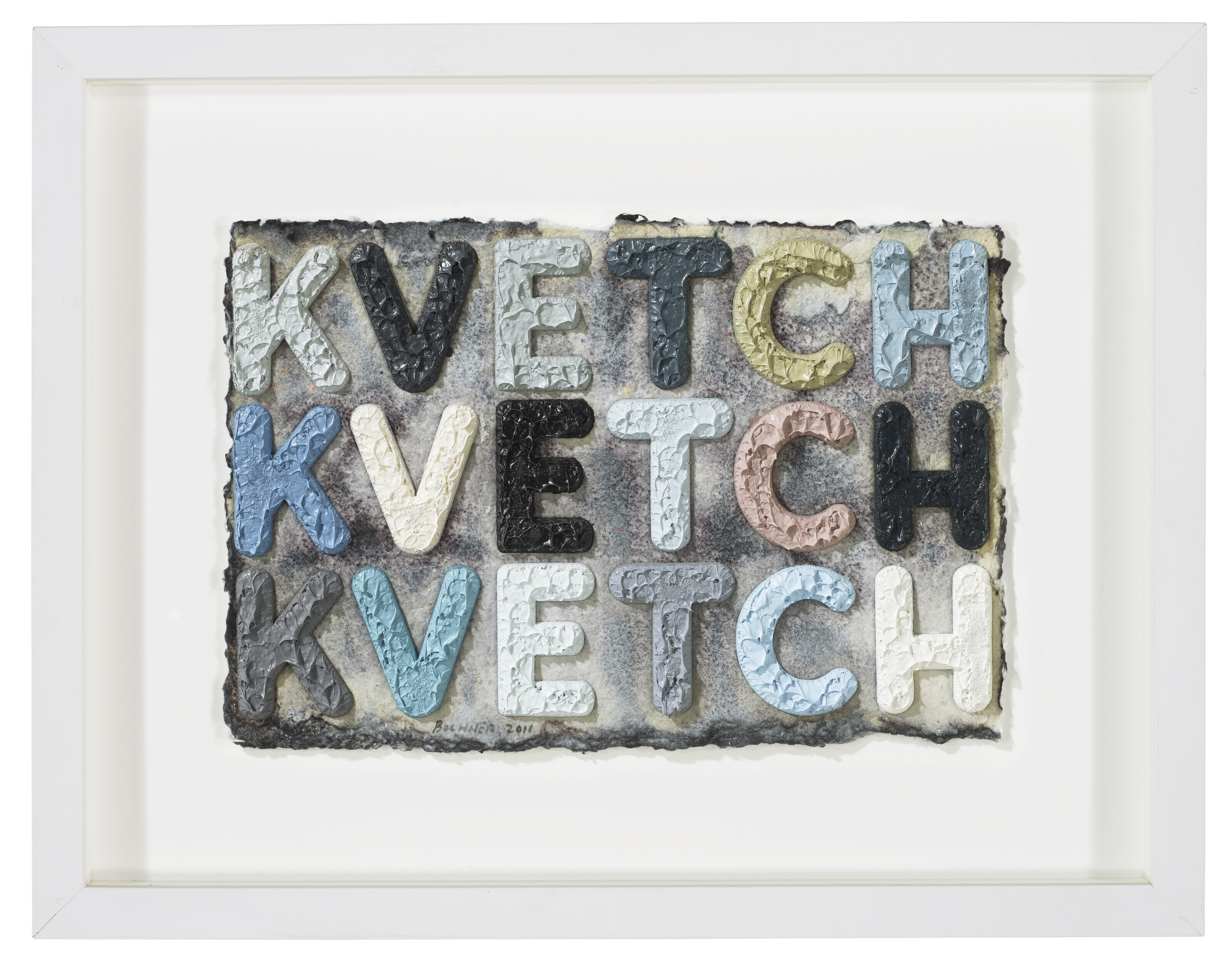 Mel Bochner — Кветч, Кветч, Кветч, Кветч, изображение 2