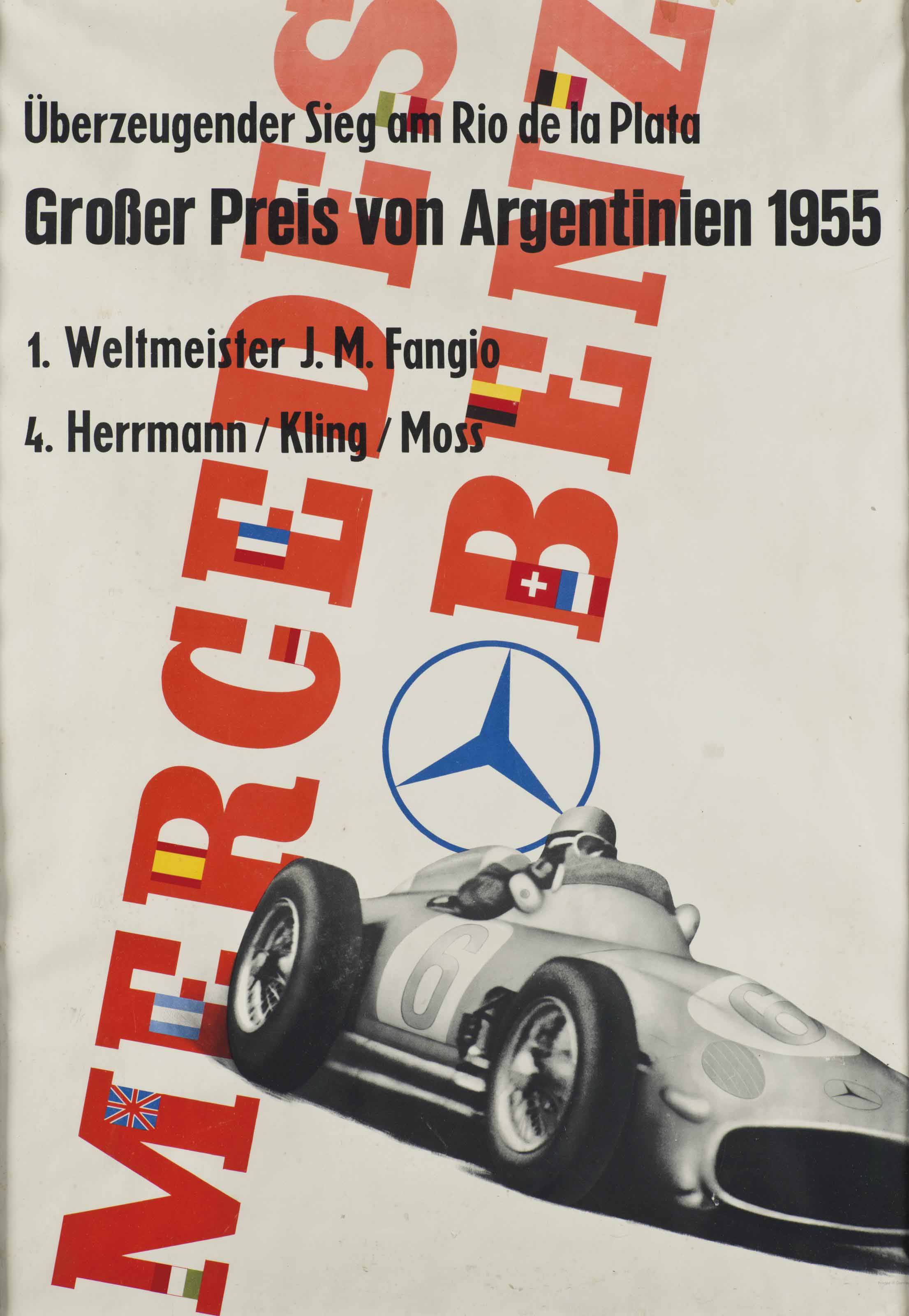 Mercedes-Benz — Mercedes-Benz : Гран-при Аргентины 1955 года