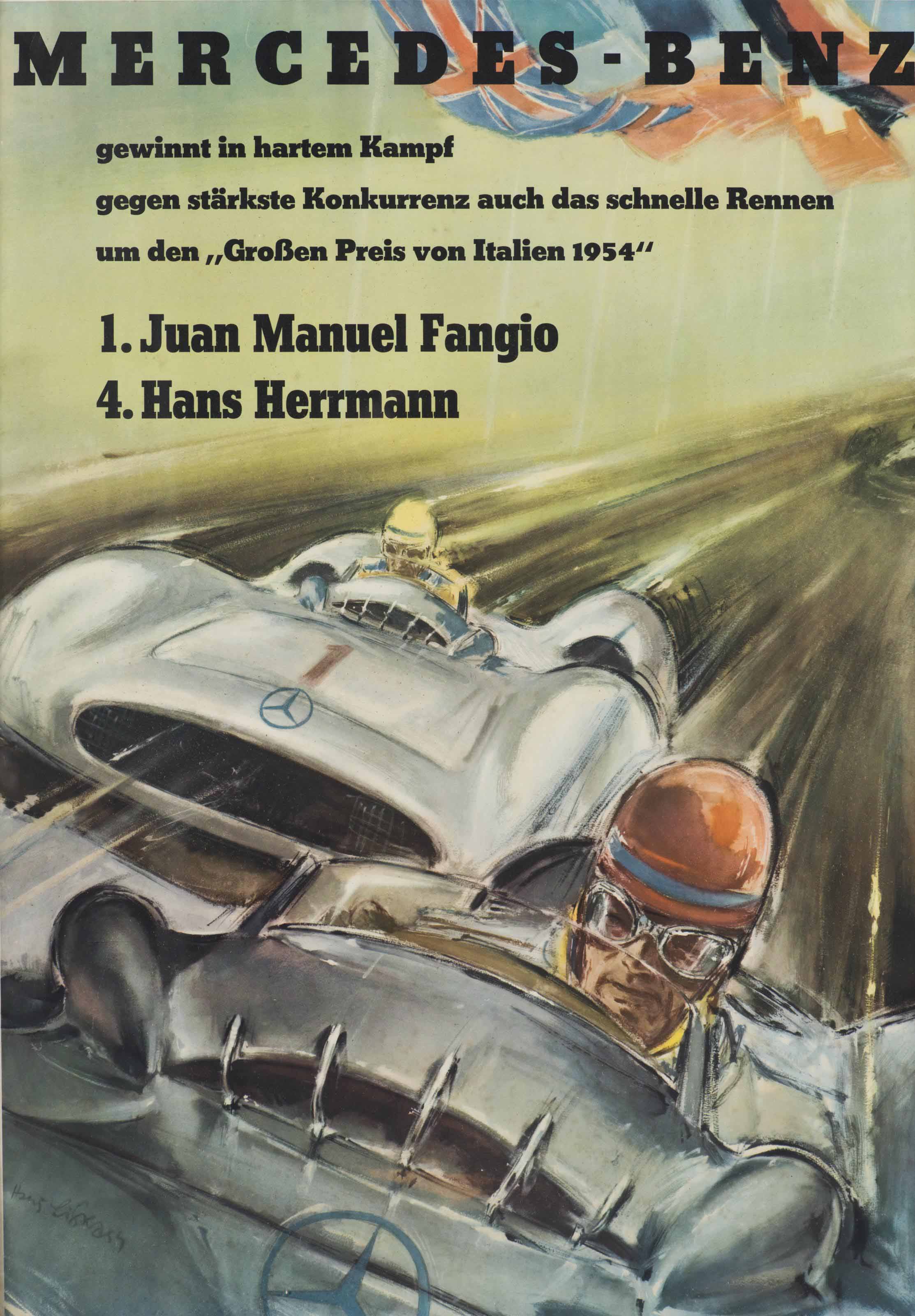 Mercedes-Benz — Mercedes-Benz : Гран-при Италии в 1954 году