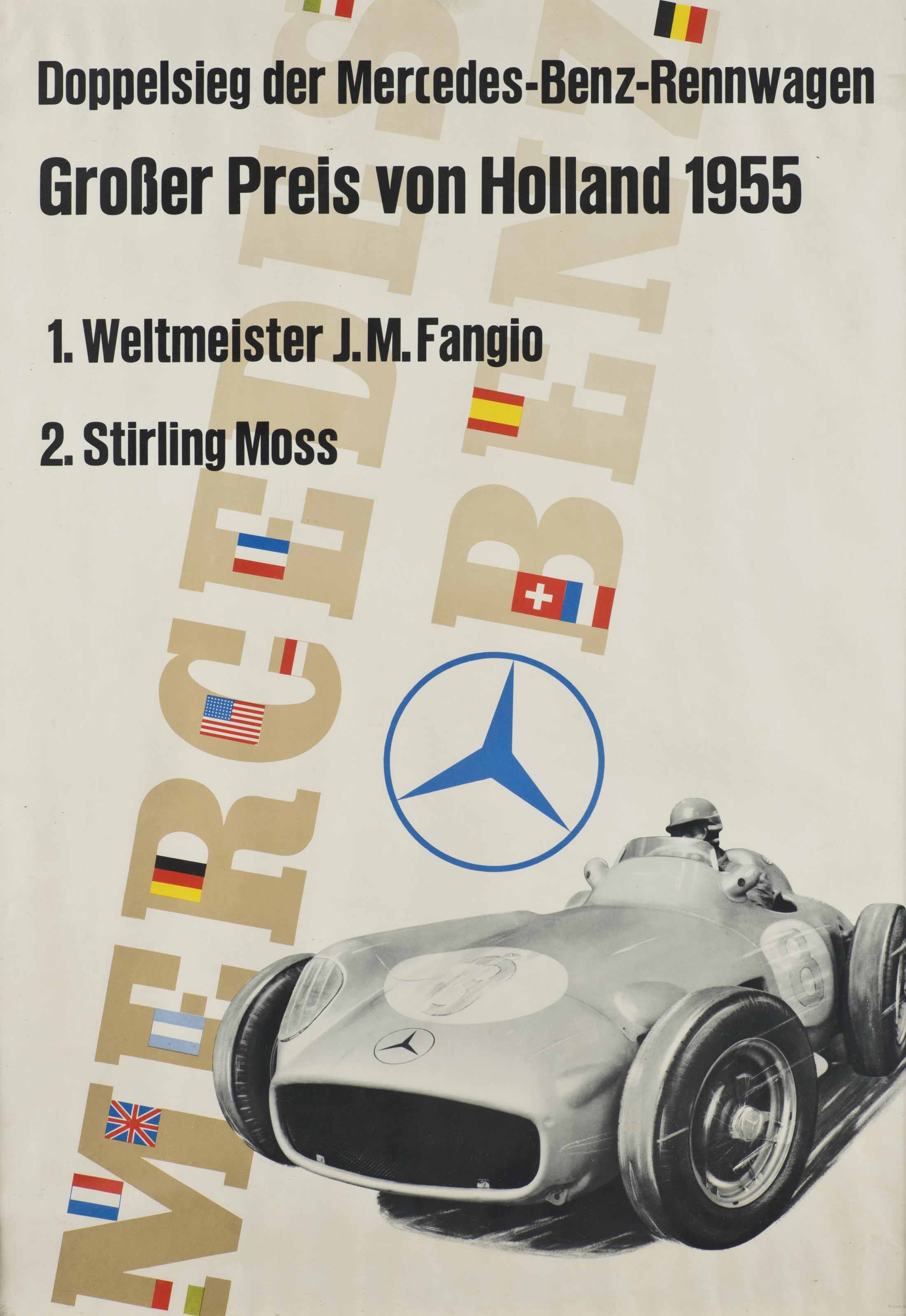 Mercedes-Benz — Mercedes-Benz : Гран-при Голландии 1955 года