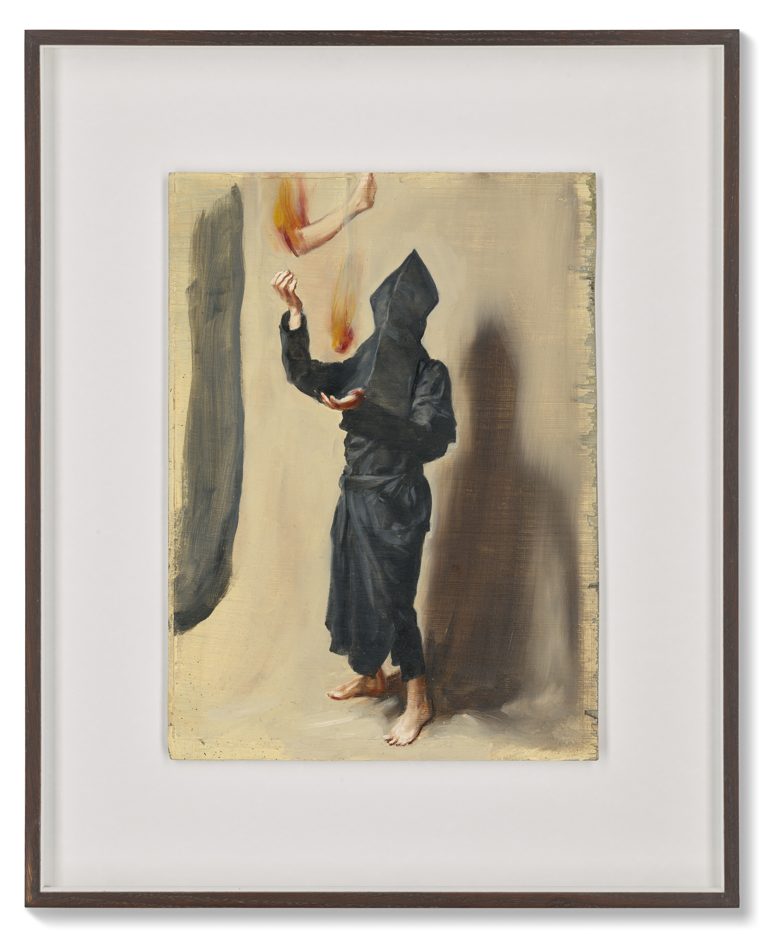 Michaël Borremans — Черная плесень (жонглирование огненными конечностями II), изображение 2