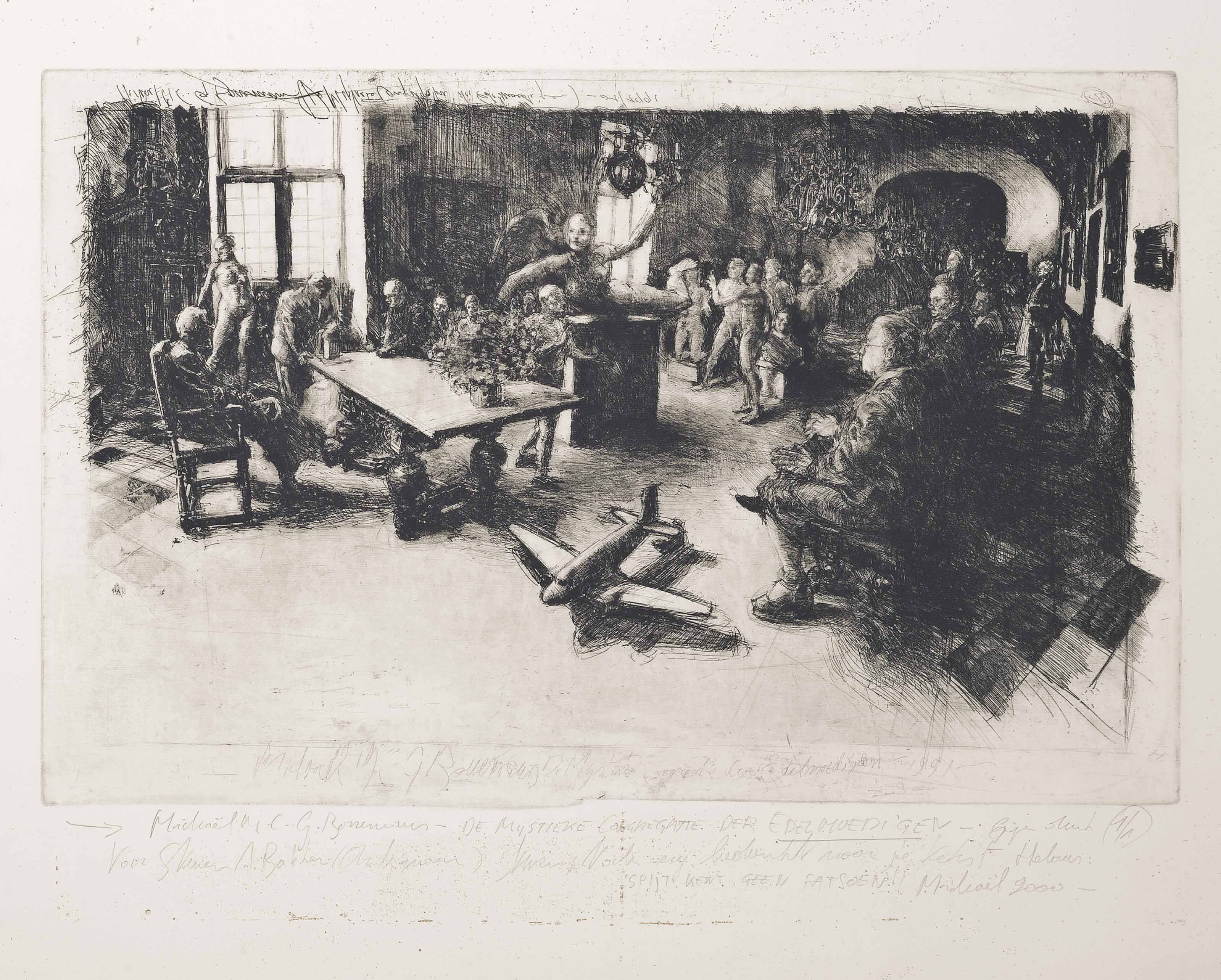 Michaël Borremans — De Mystieke Congregatie der Edelmoedigen (Мистическая конгрегация благородных людей)