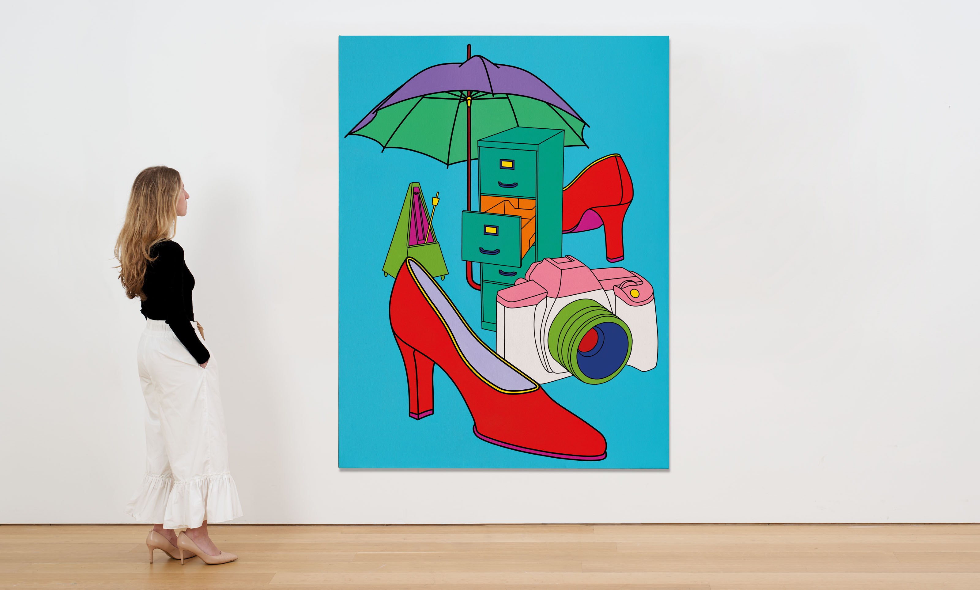 Michael Craig-Martin — В красных туфлях, изображение 3
