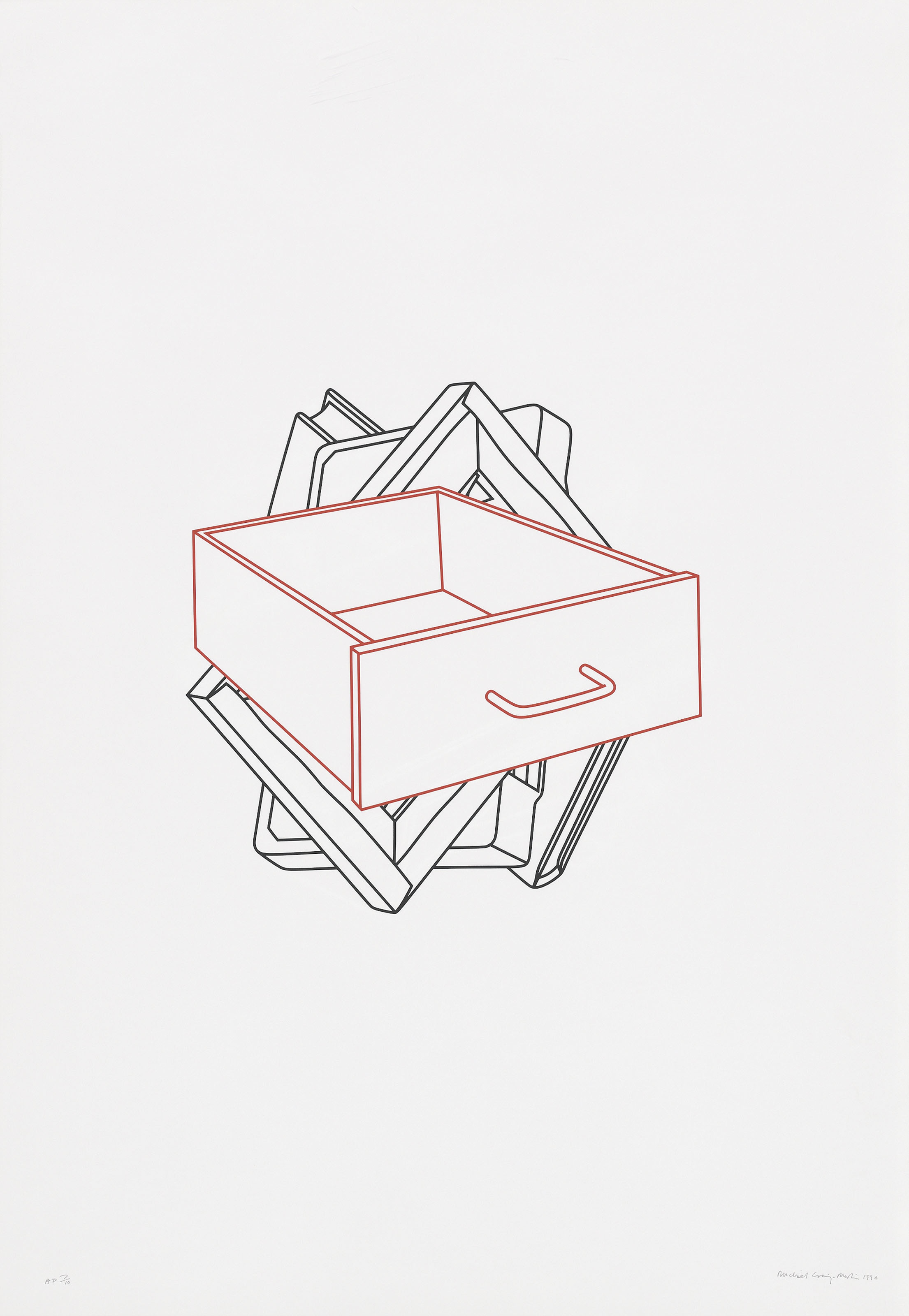 Michael Craig-Martin — Порядок появления, изображение 3