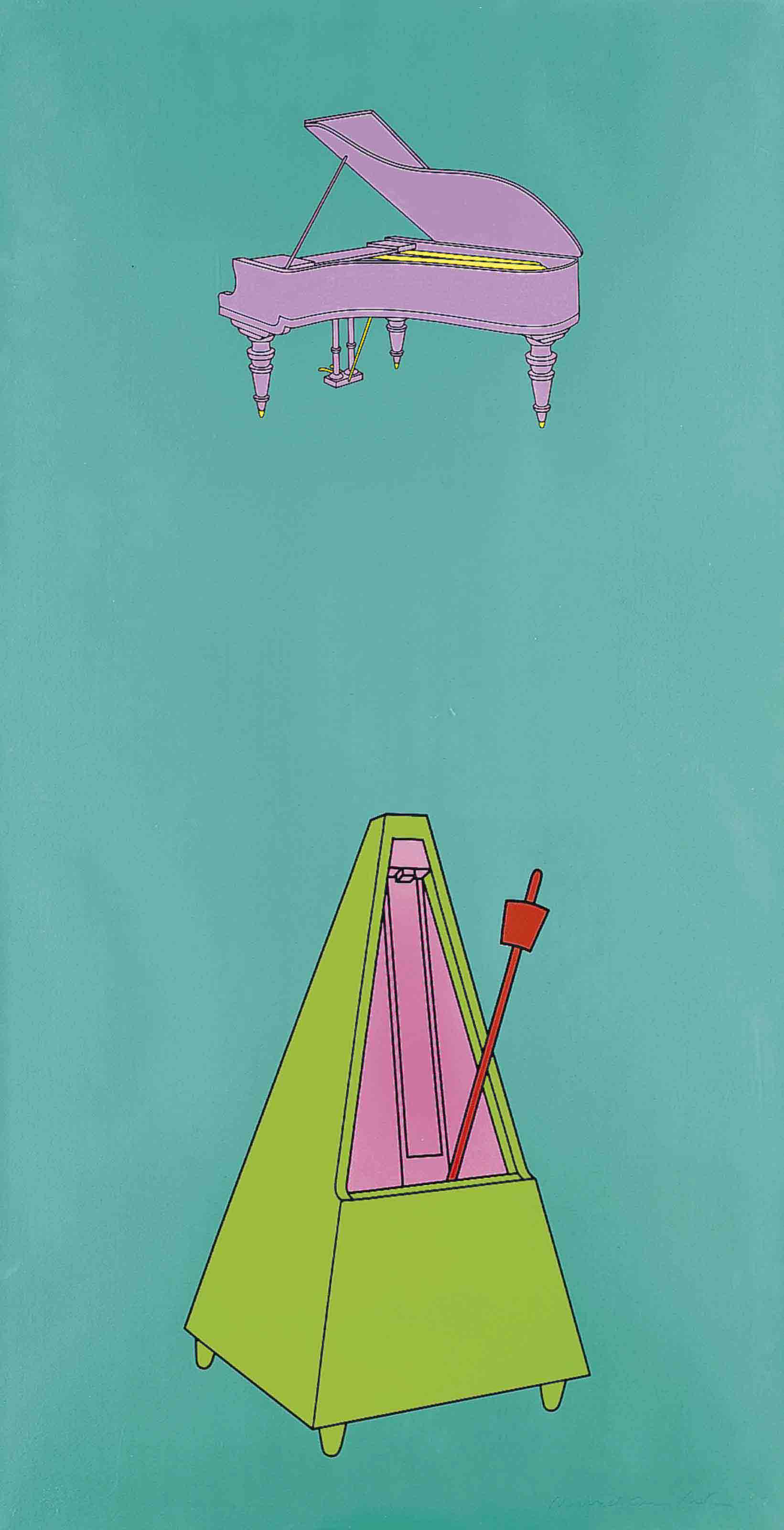 Michael Craig-Martin — Фортепиано и метроном