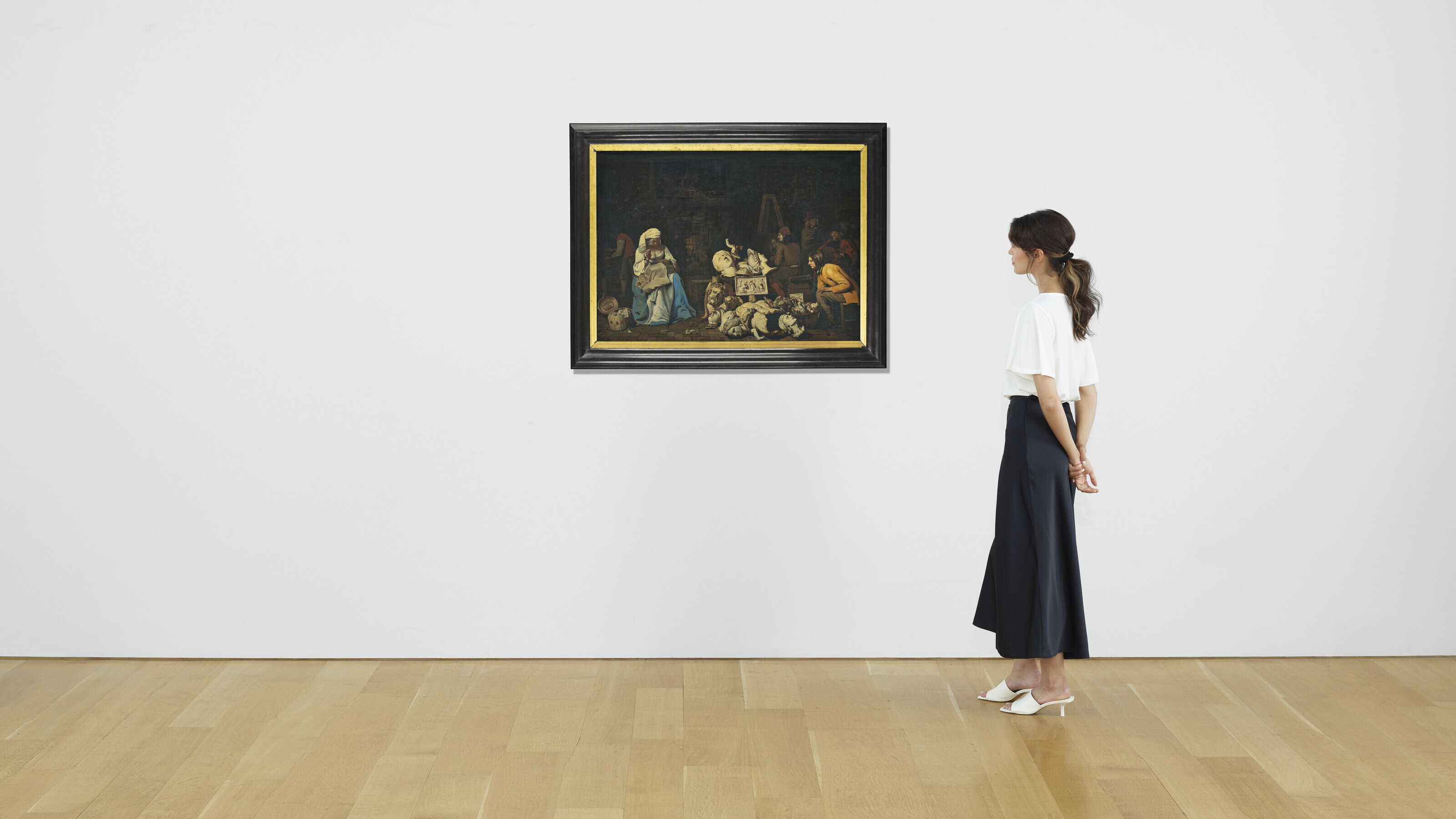 Michael Sweerts — Мастерская художника со швеей, изображение 4