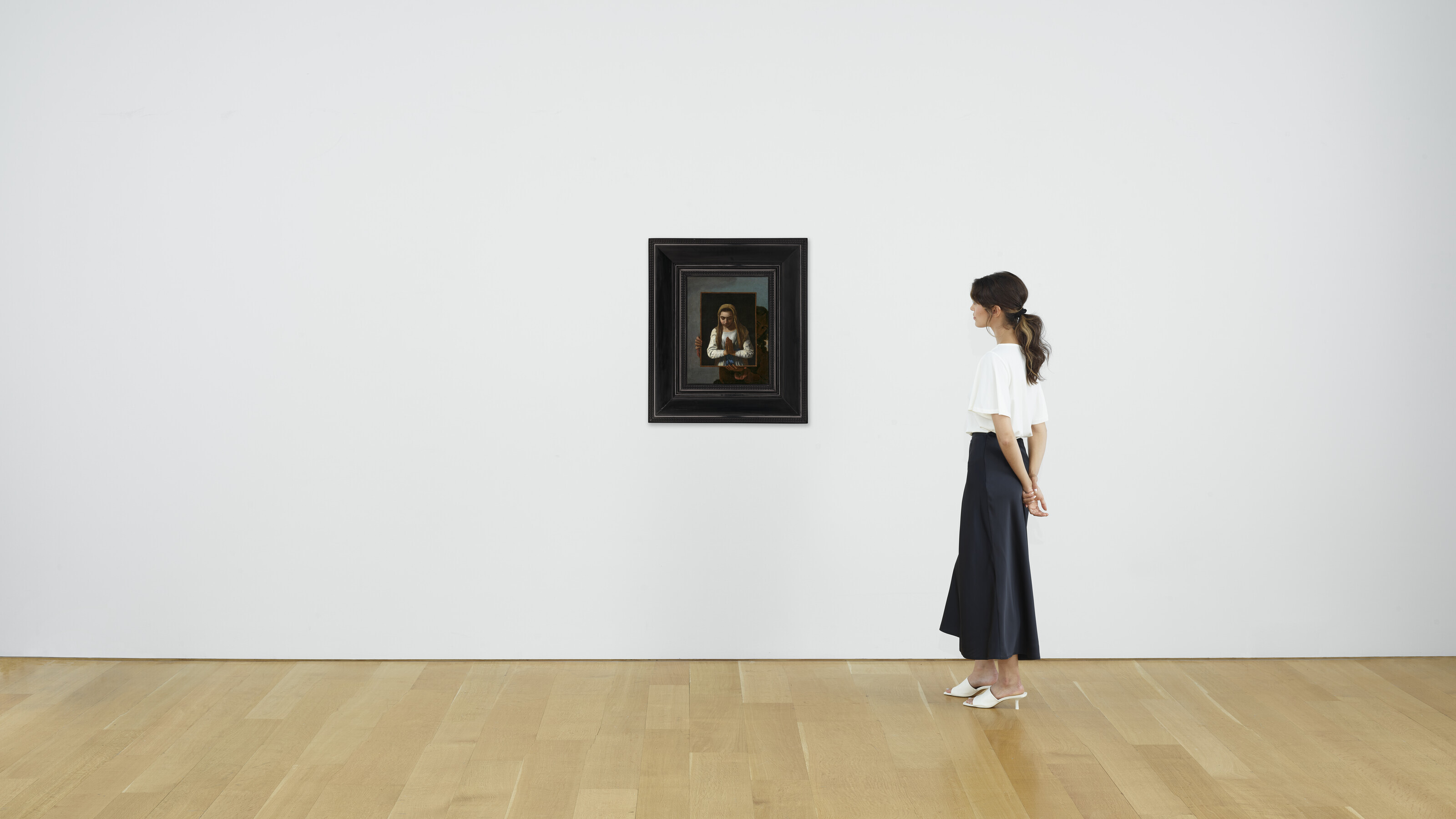 Michael Sweerts — Портрет художника (?), изображающий Богородицу в молитве, изображение 4