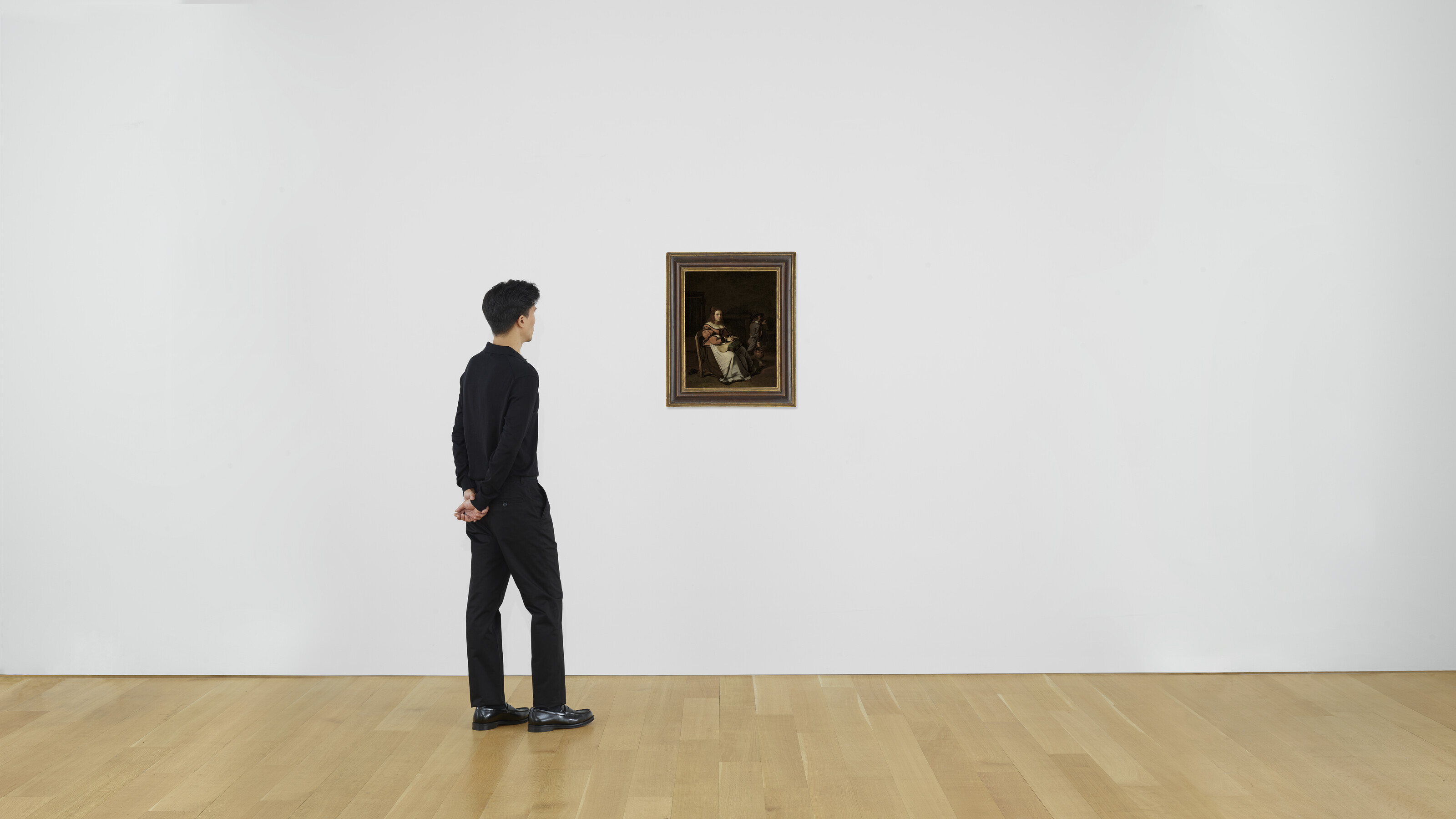 Michael Sweerts — Дама, шьющая кружева в интерьере, изображение 4