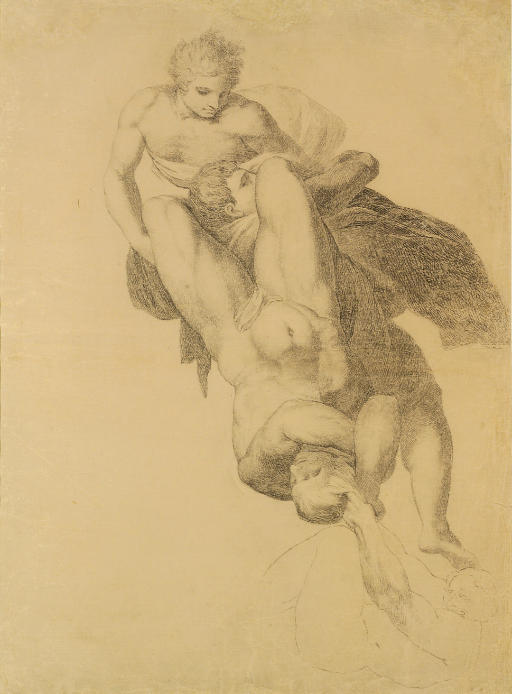 Michelangelo — Этюды после "Страшного суда" Микеланджело в Сикстинской капелле