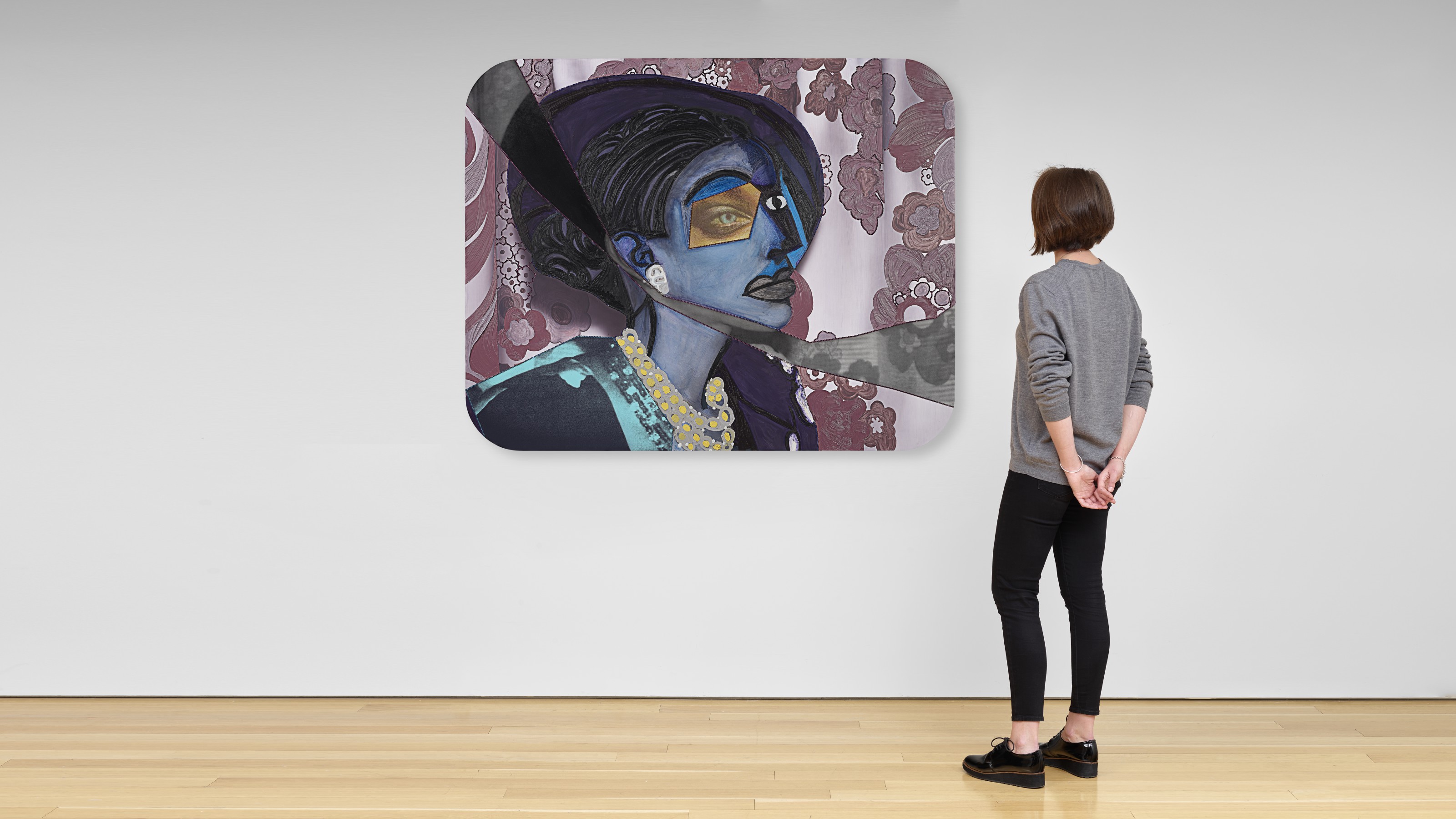 Mickalene Thomas — Портрет Алии, изображение 3
