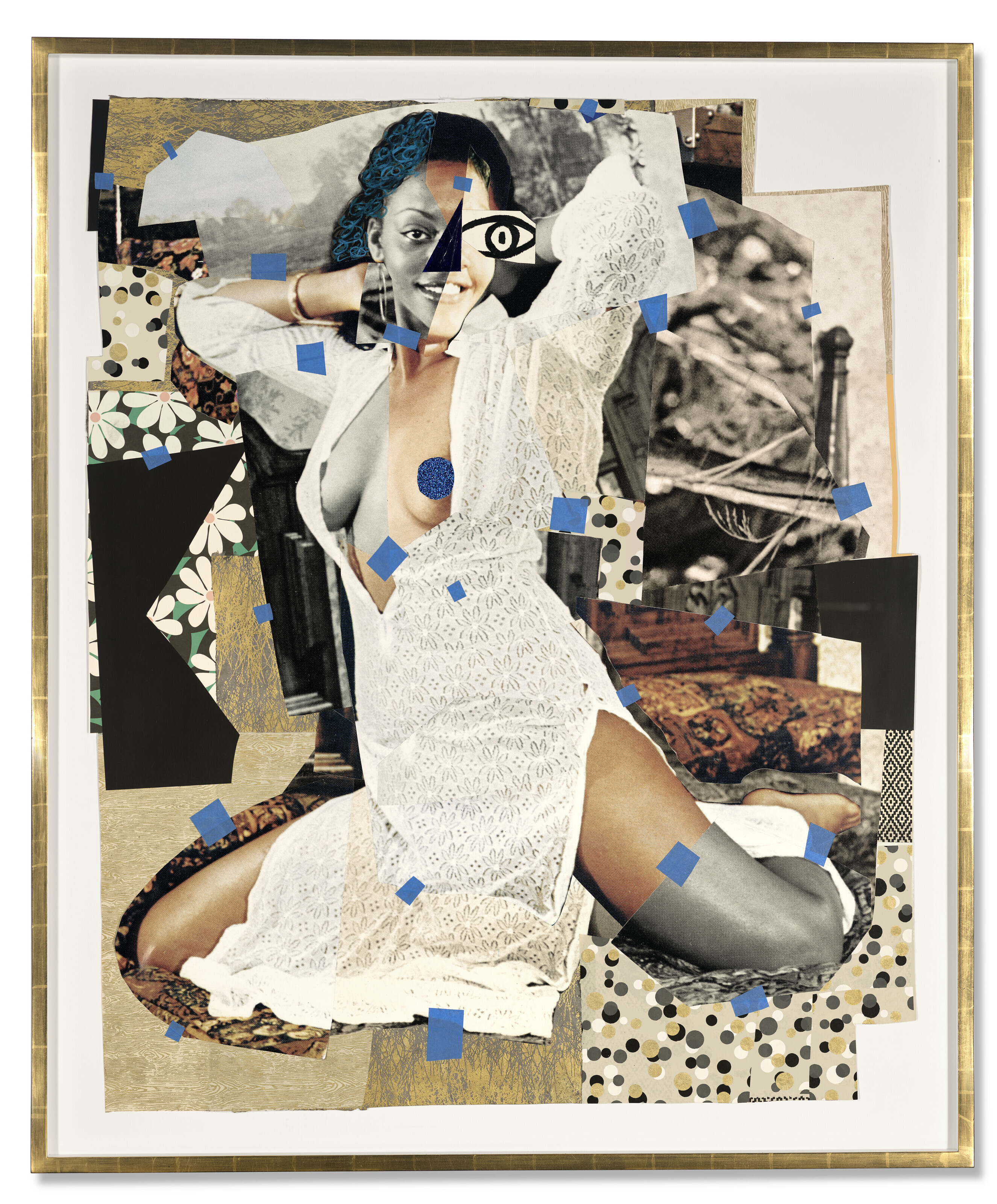 Mickalene Thomas — Реактивно-голубой №3, изображение 2
