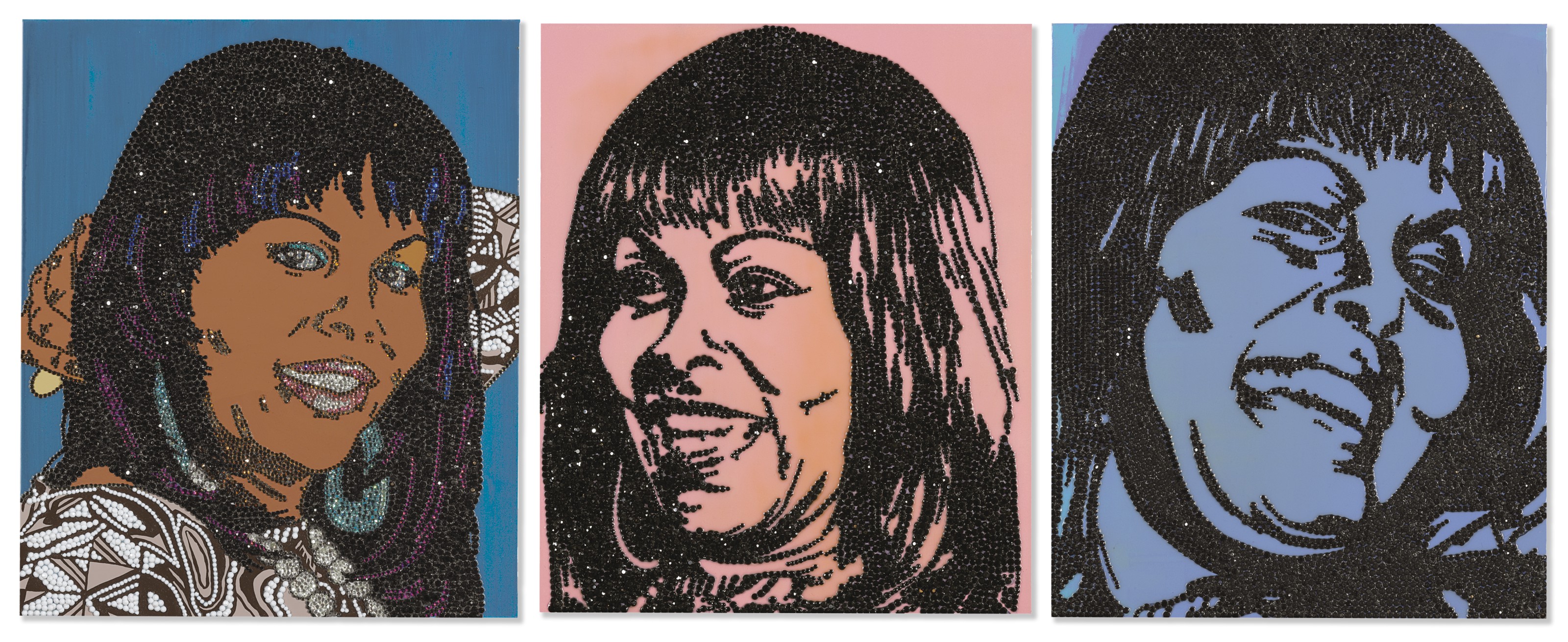 Mickalene Thomas — A, E, I, O, U (И иногда Y)