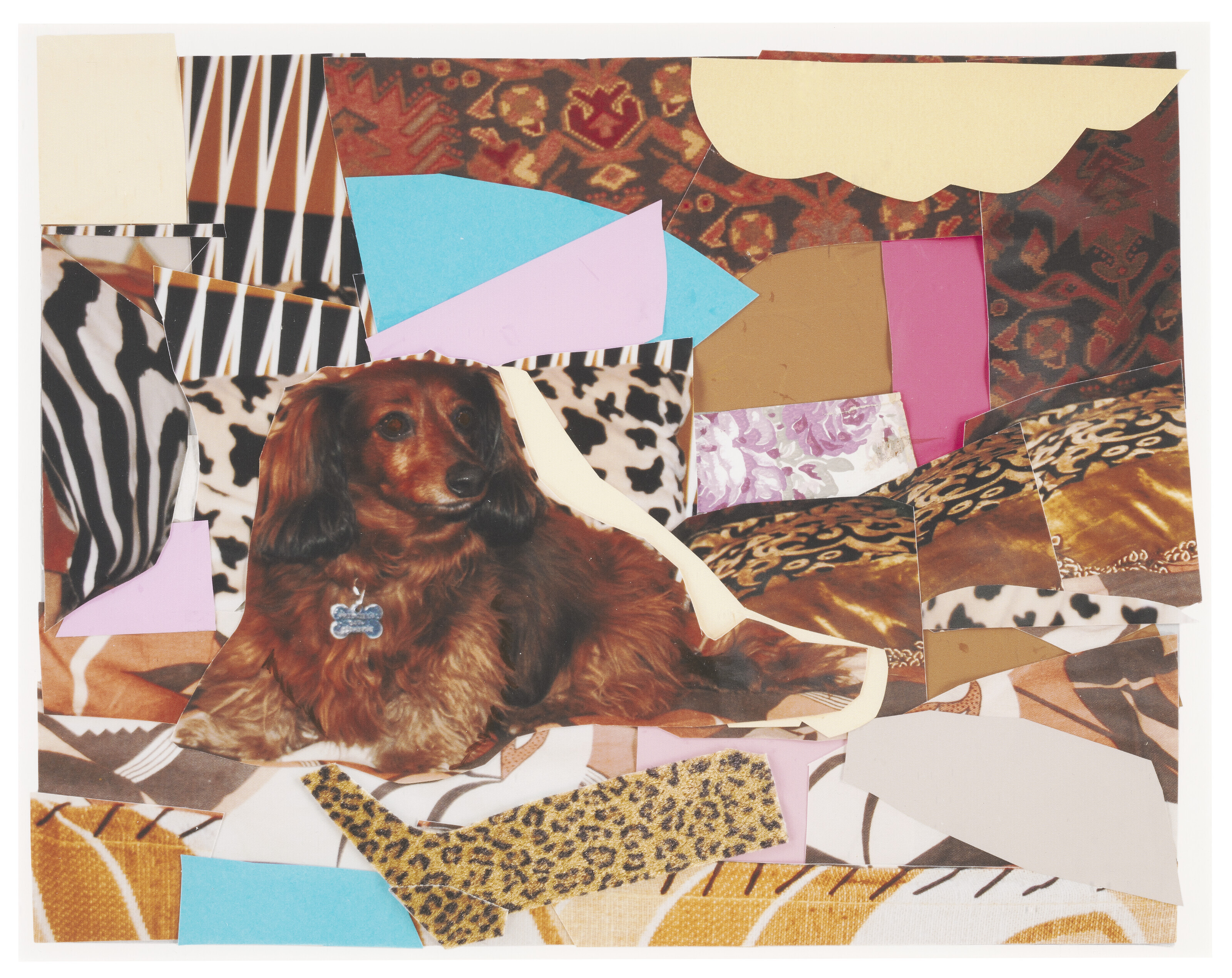Mickalene Thomas — Портрет Присциллы Пети Шьен