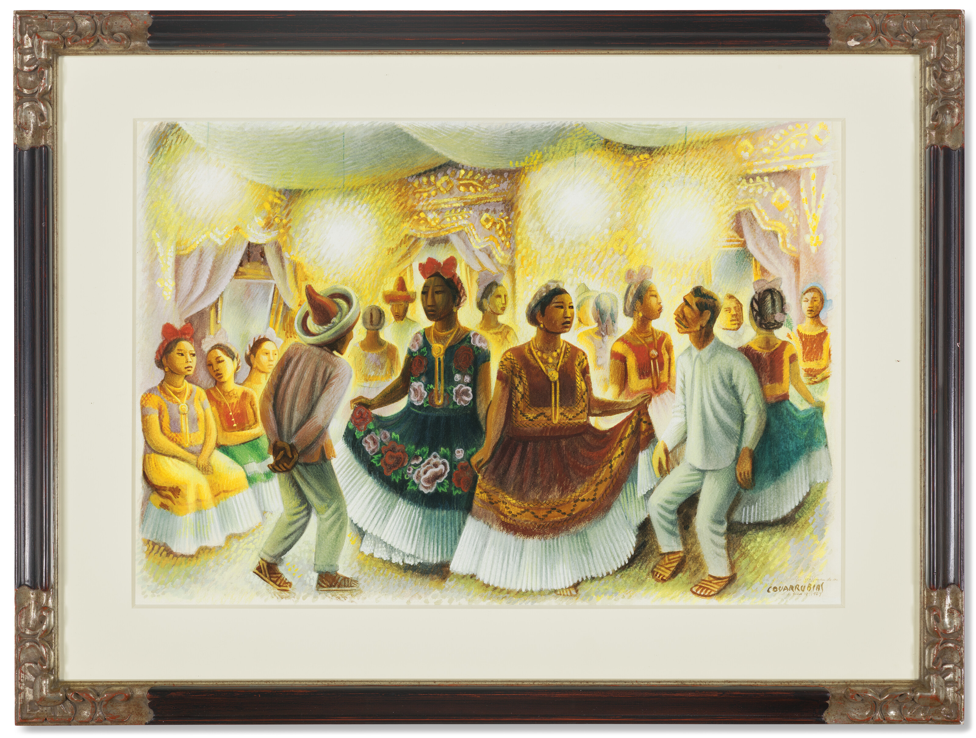 Miguel Covarrubias — Хучитекас-байландо и сын, изображение 3