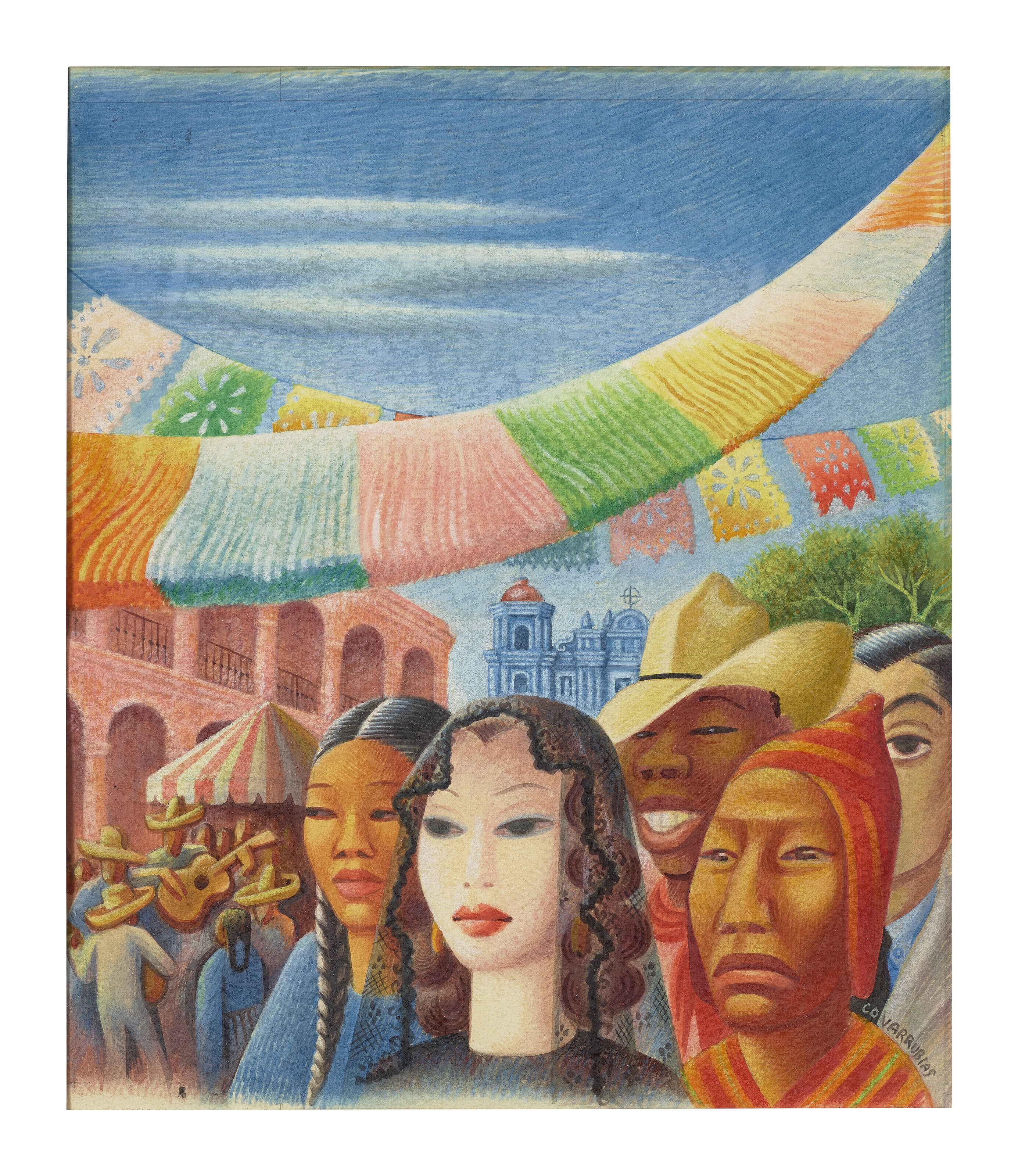 Miguel Covarrubias — Персонажи Латинской Америки