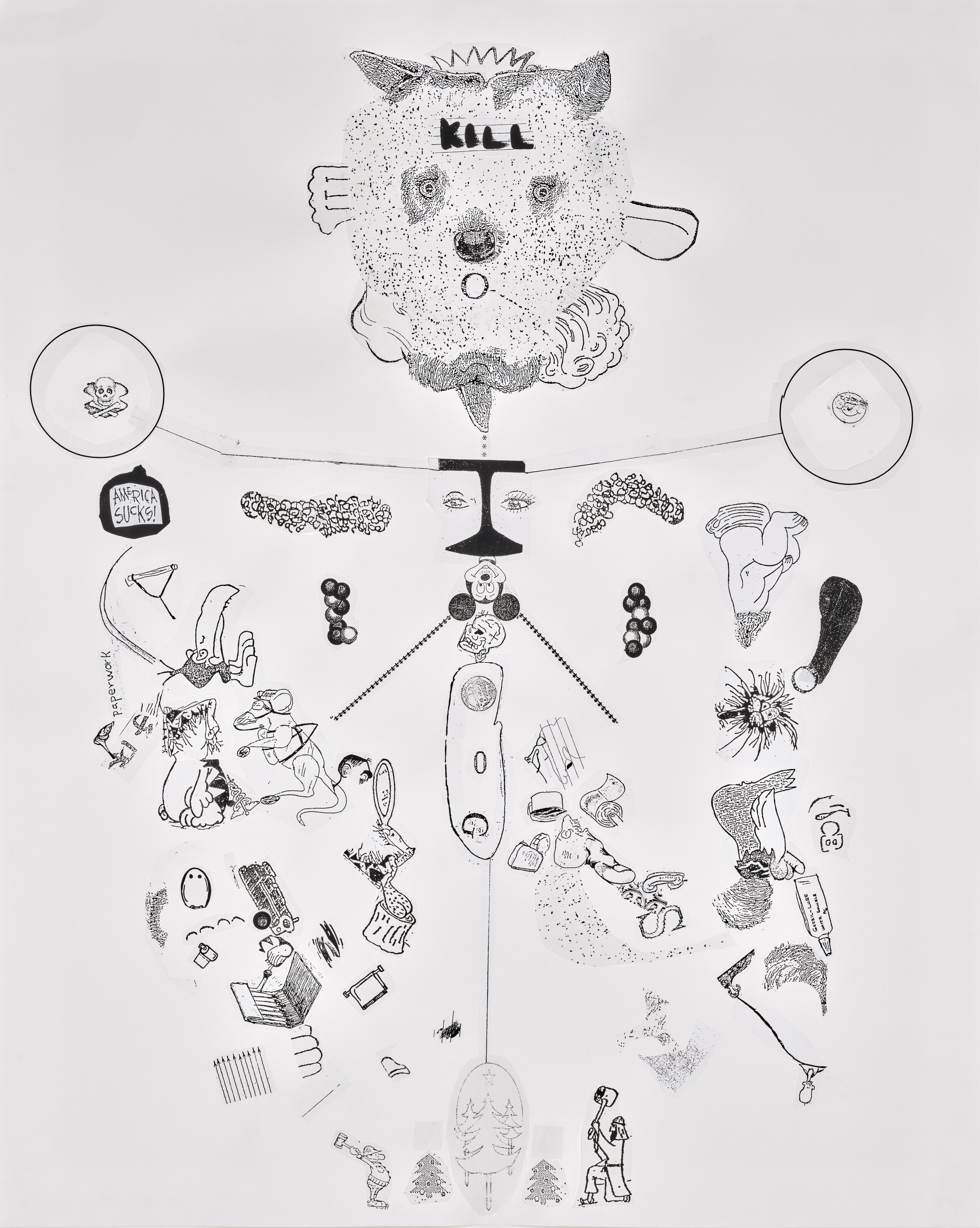 Mike Kelley — Графический макет 2