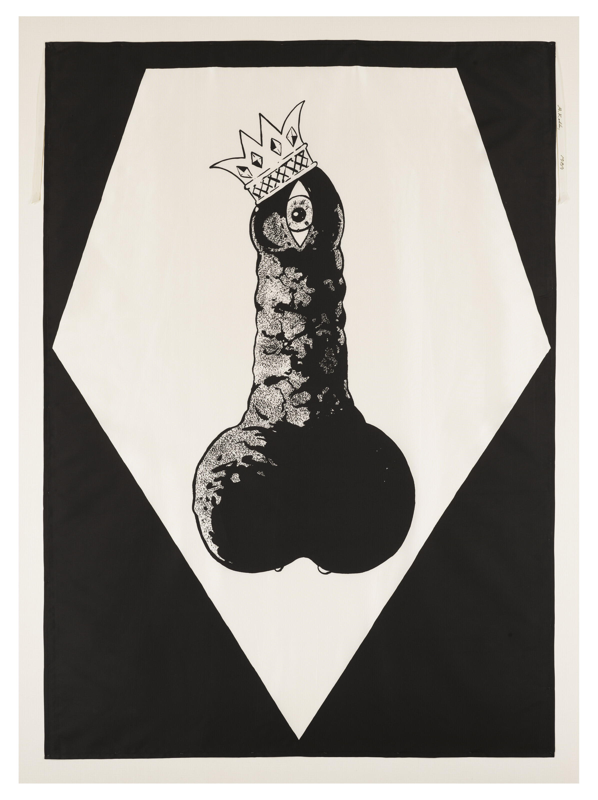 Mike Kelley — Анютины глазки из металла / Покрытое гвоздиками копыто, изображение 11