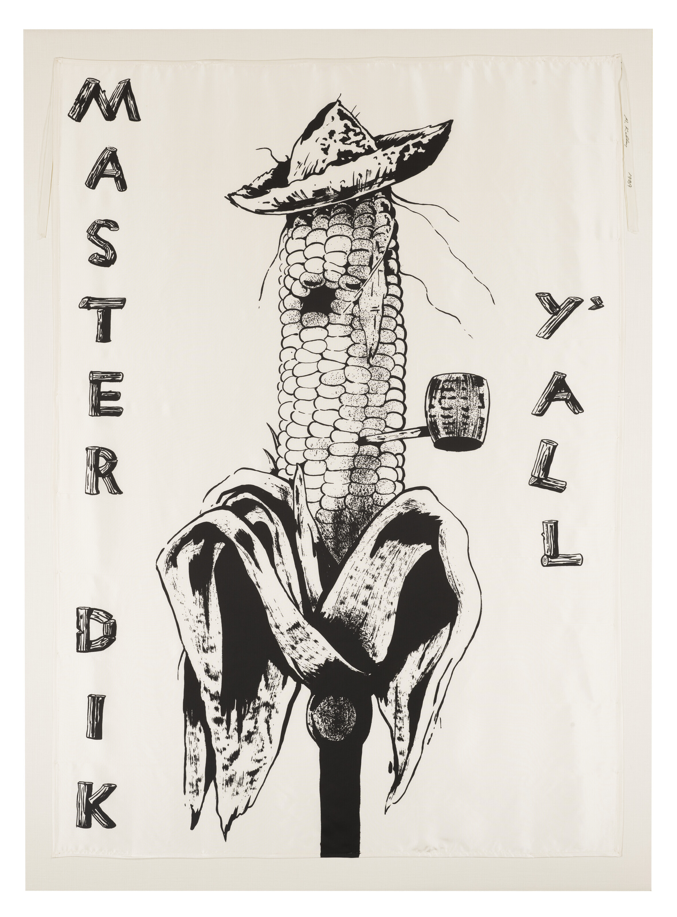 Mike Kelley — Анютины глазки из металла / Покрытое гвоздиками копыто, изображение 9