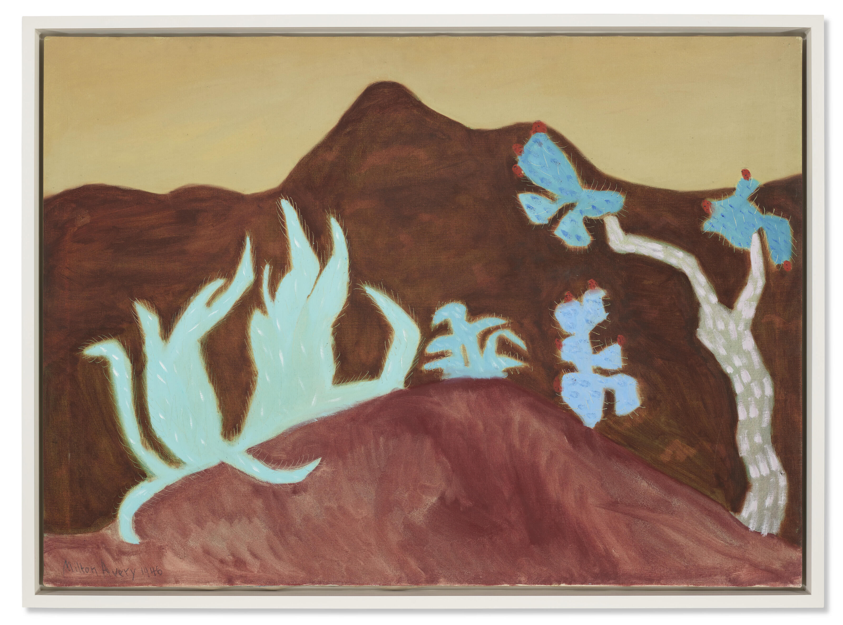 Milton Avery — Кактус, изображение 2
