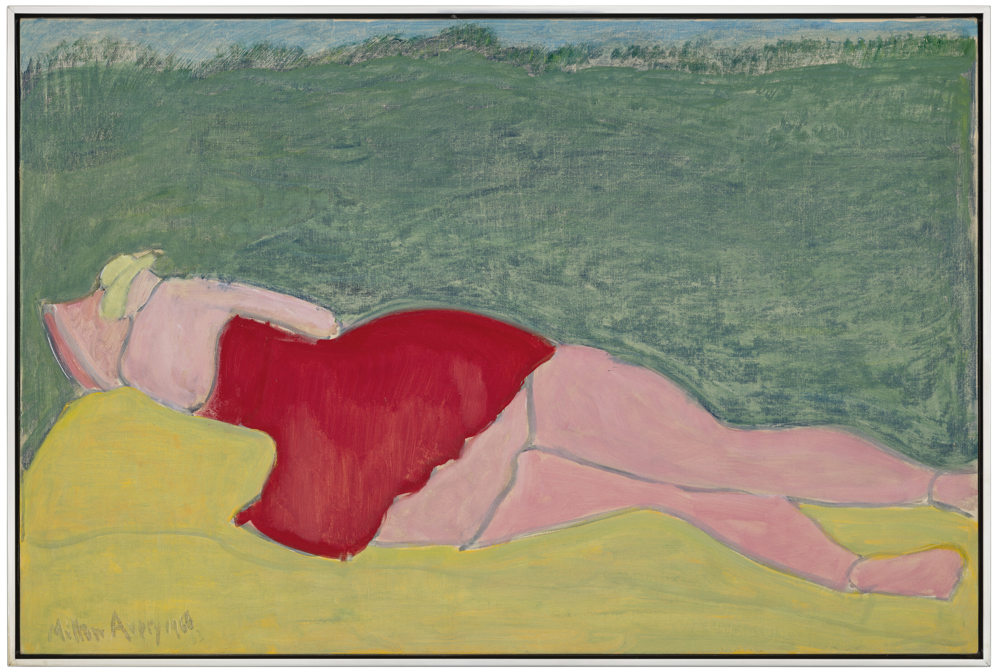 Milton Avery — Спящий купальщик, изображение 2