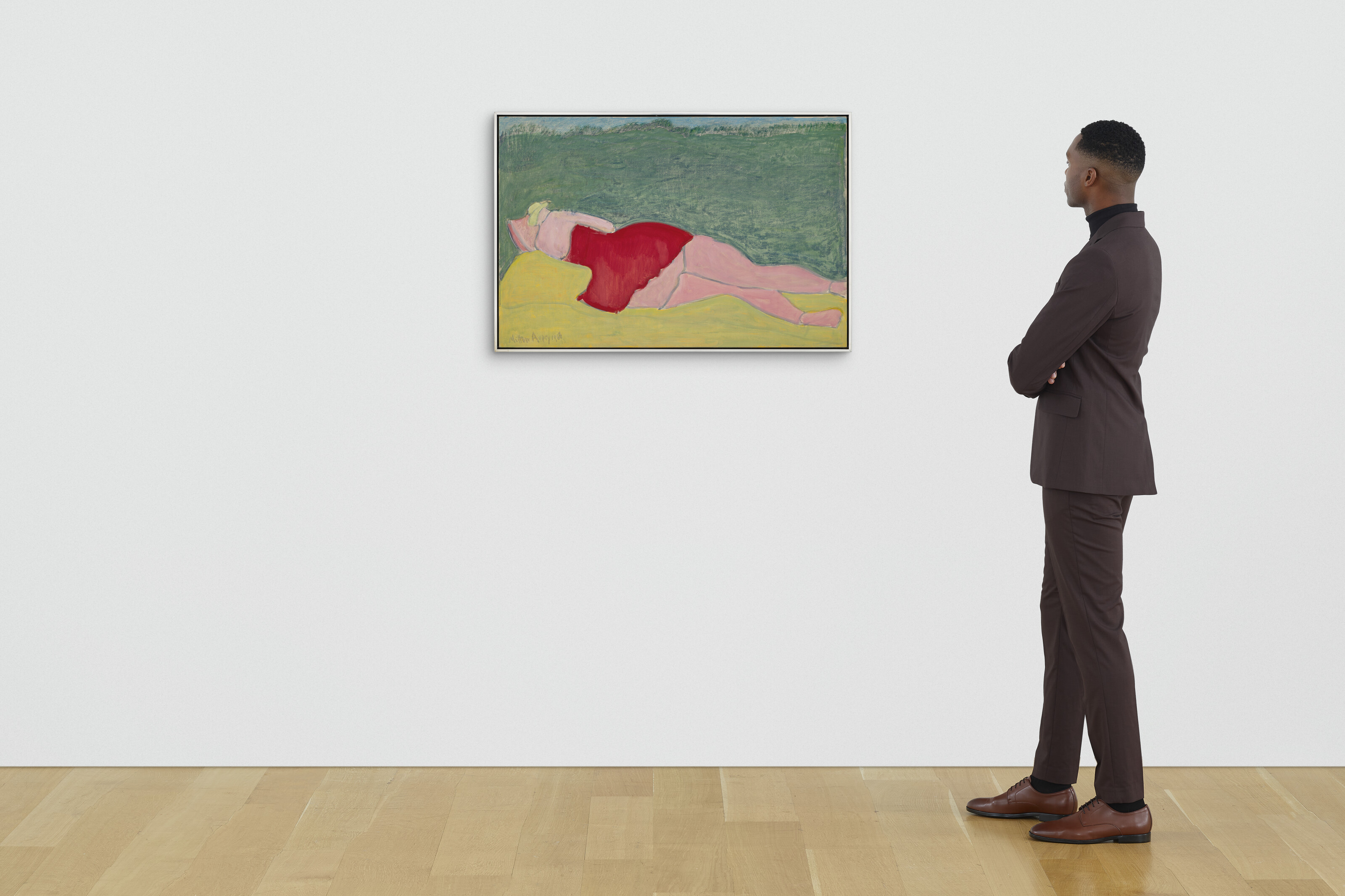 Milton Avery — Спящий купальщик, изображение 4