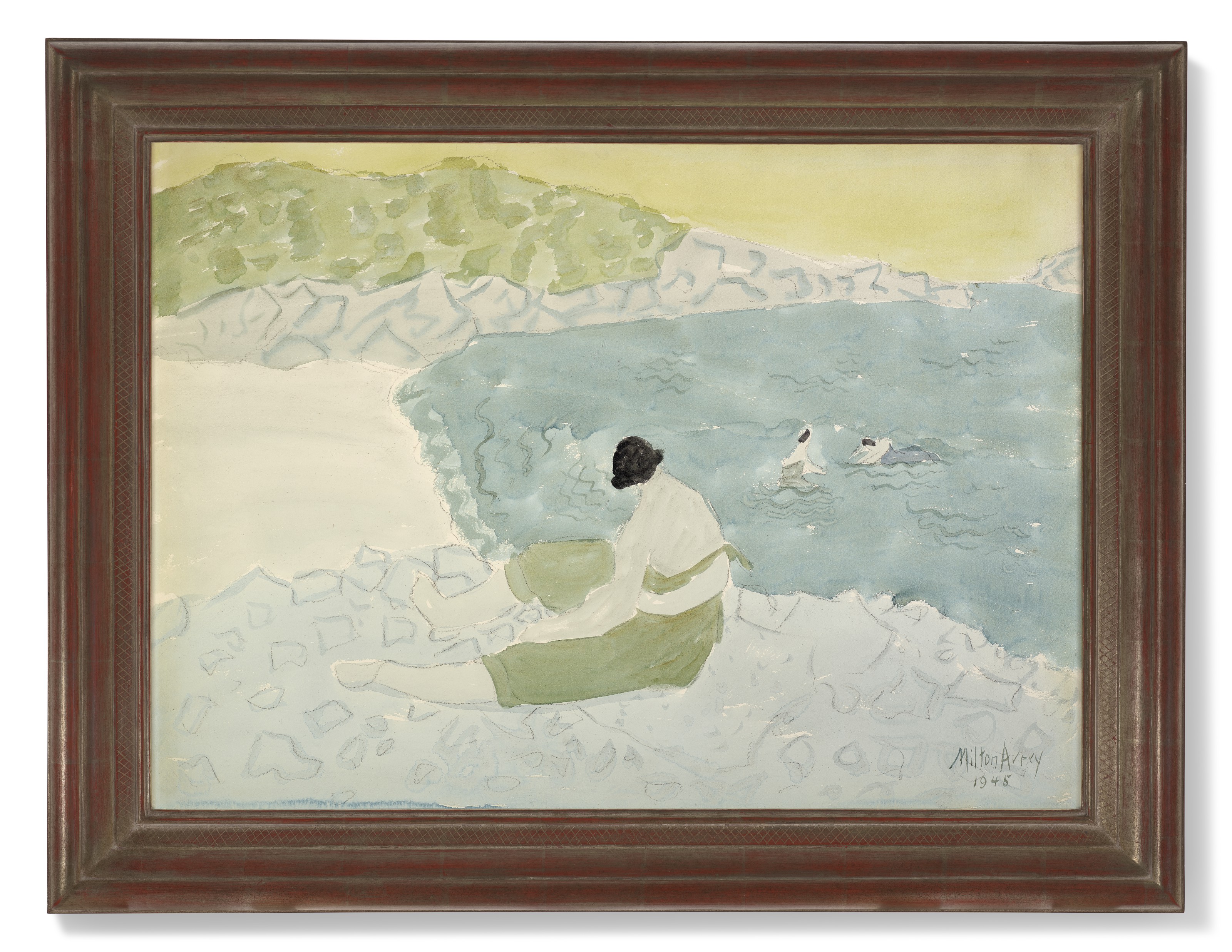 Milton Avery — Сиделка на скале, изображение 2